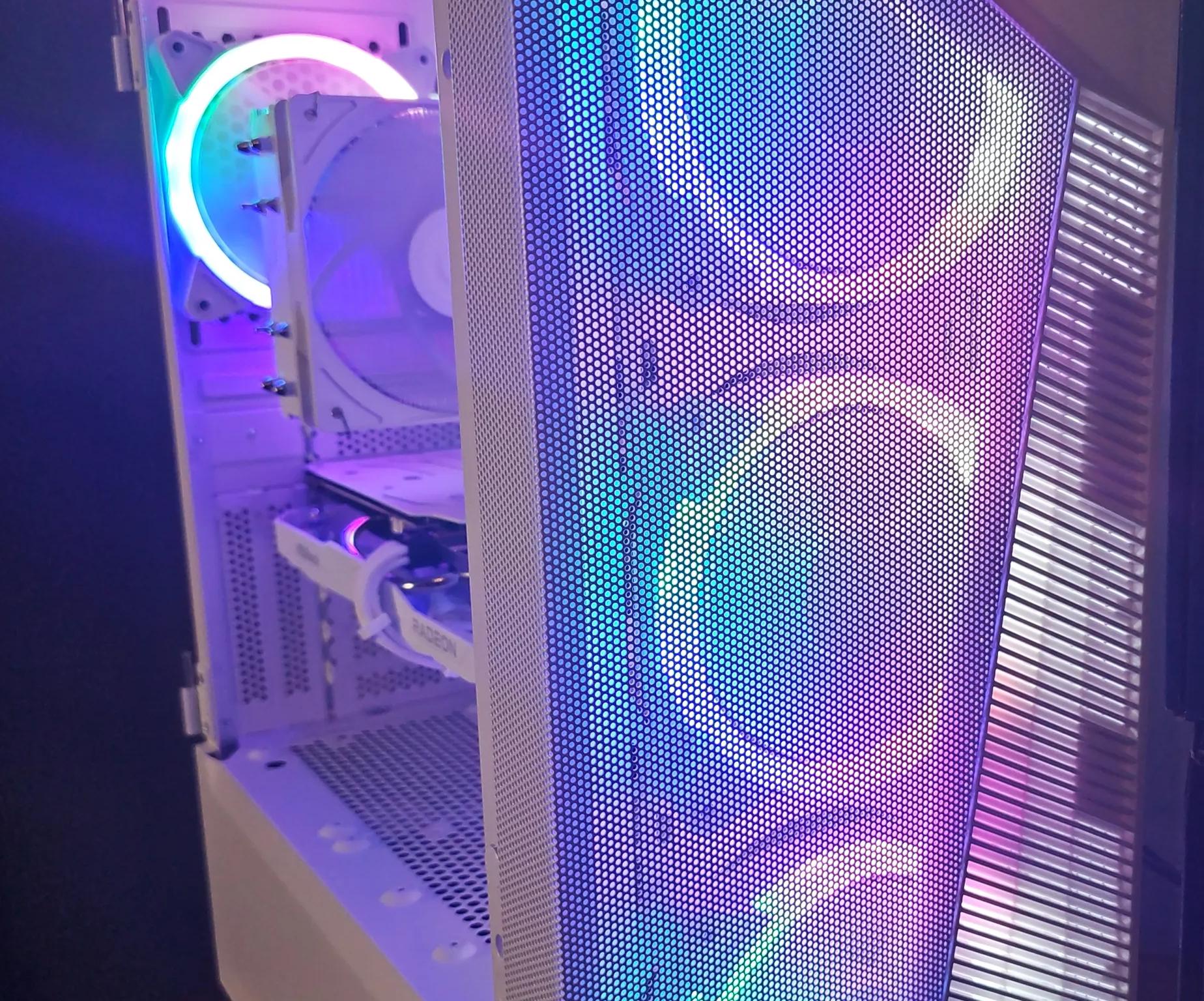 ❄️Snowflake❄️ Ryzen 5/ RX 6600 / All White Gaming PC 🔥
