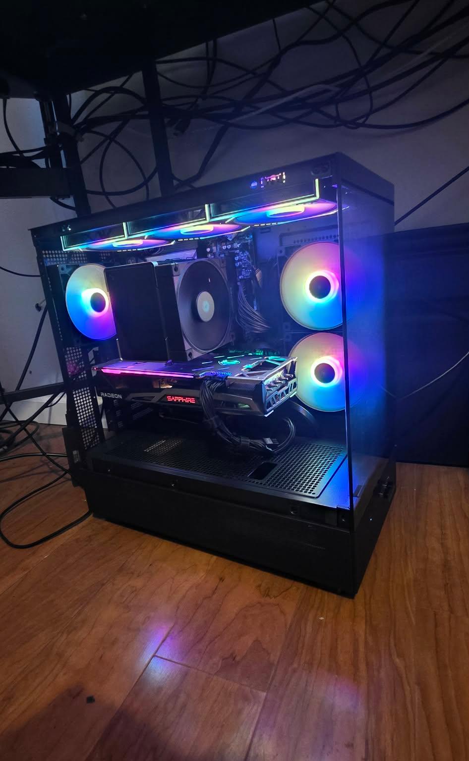 Sapphire Nitro+ RX 6800 XT Ryzen 5 7600 AM5 Gaming PC 32GB DDR5 WiFi 6