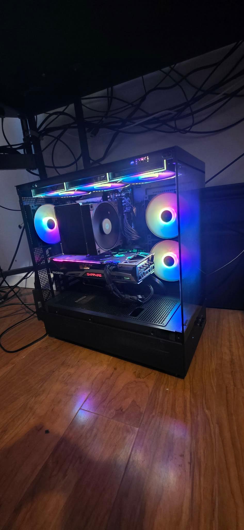 Sapphire Nitro+ RX 6800 XT Ryzen 5 7600 AM5 Gaming PC 32GB DDR5 WiFi 6