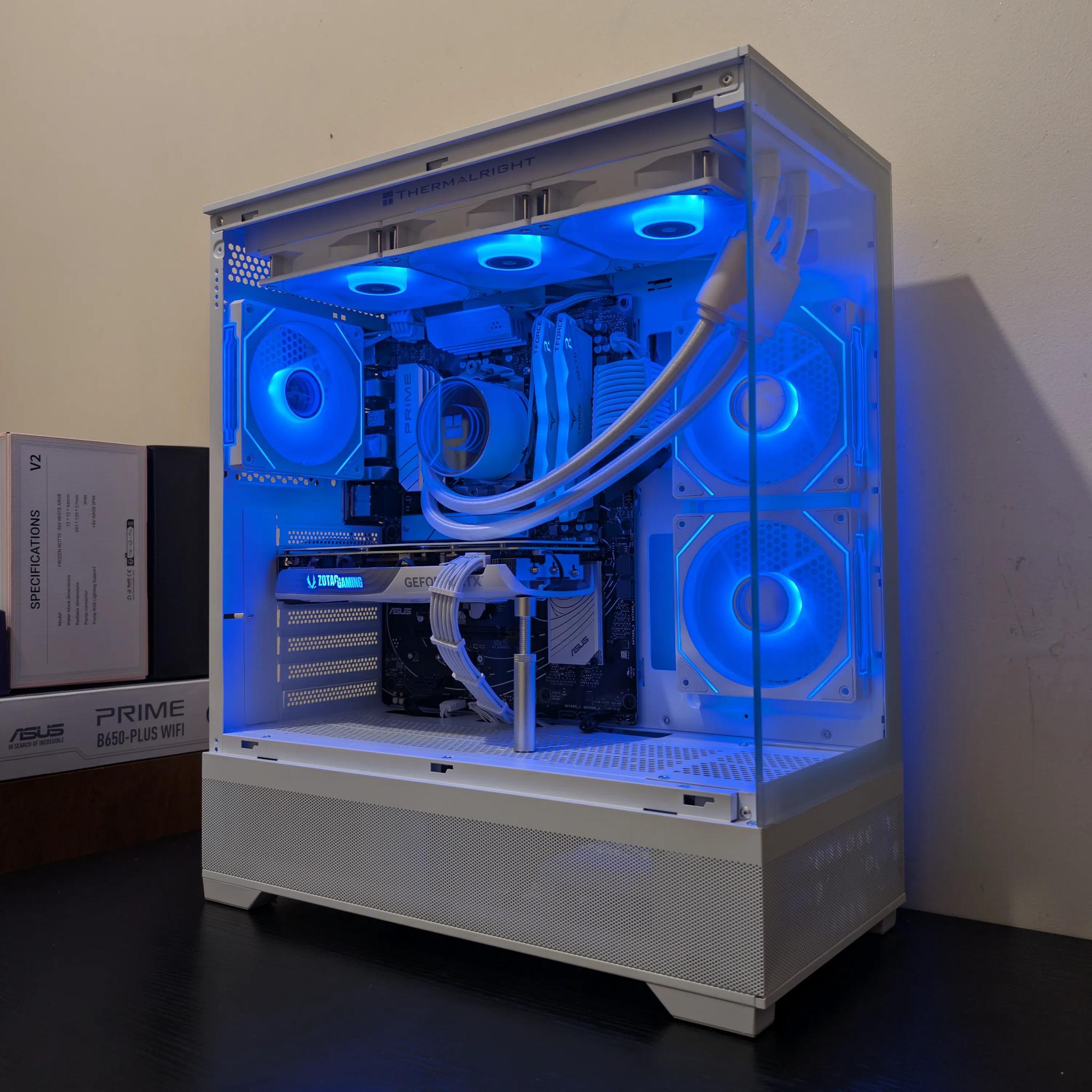 🦢4K Gaming Beast | RTX 4070 Super | Ryzen 7 7700 | 1TB SSD | 32GB RAM | WiFi 6 & Bluetooth🦢