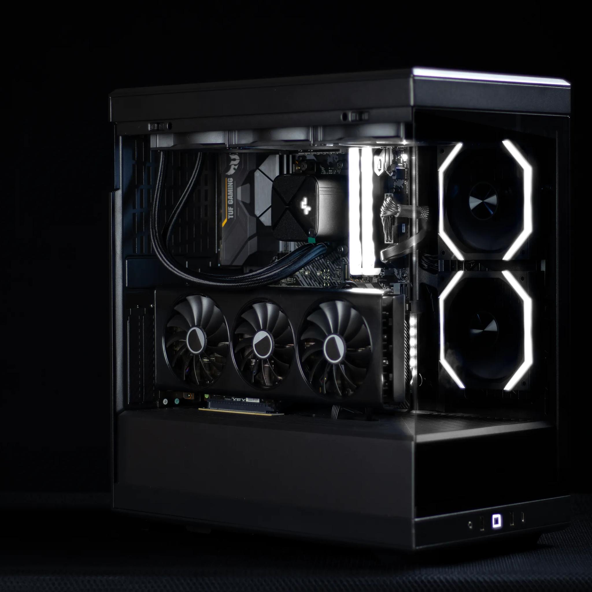 “DeuxDarc-Pro” RX 7900 GRE Ryzen 7 32GB Windows 11 Pro 2TB Workstation Gaming PC