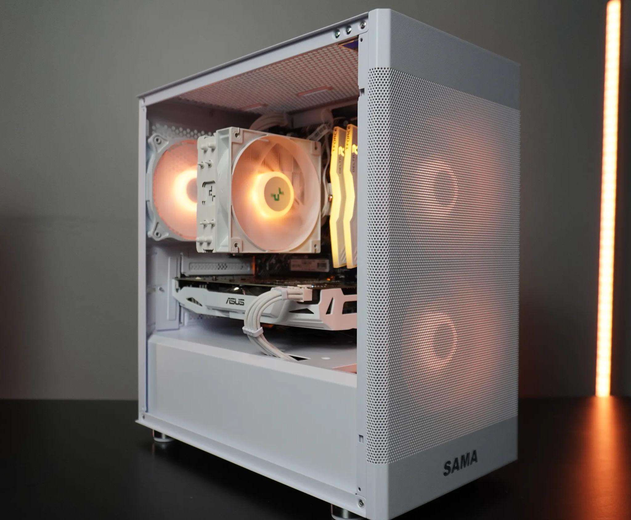 🤍AESTHETIC🤍 1080p Value PC 💚GTX 1060 6GB 🧡Ryzen 5 4500 | 16GB RAM | 512GB NVME