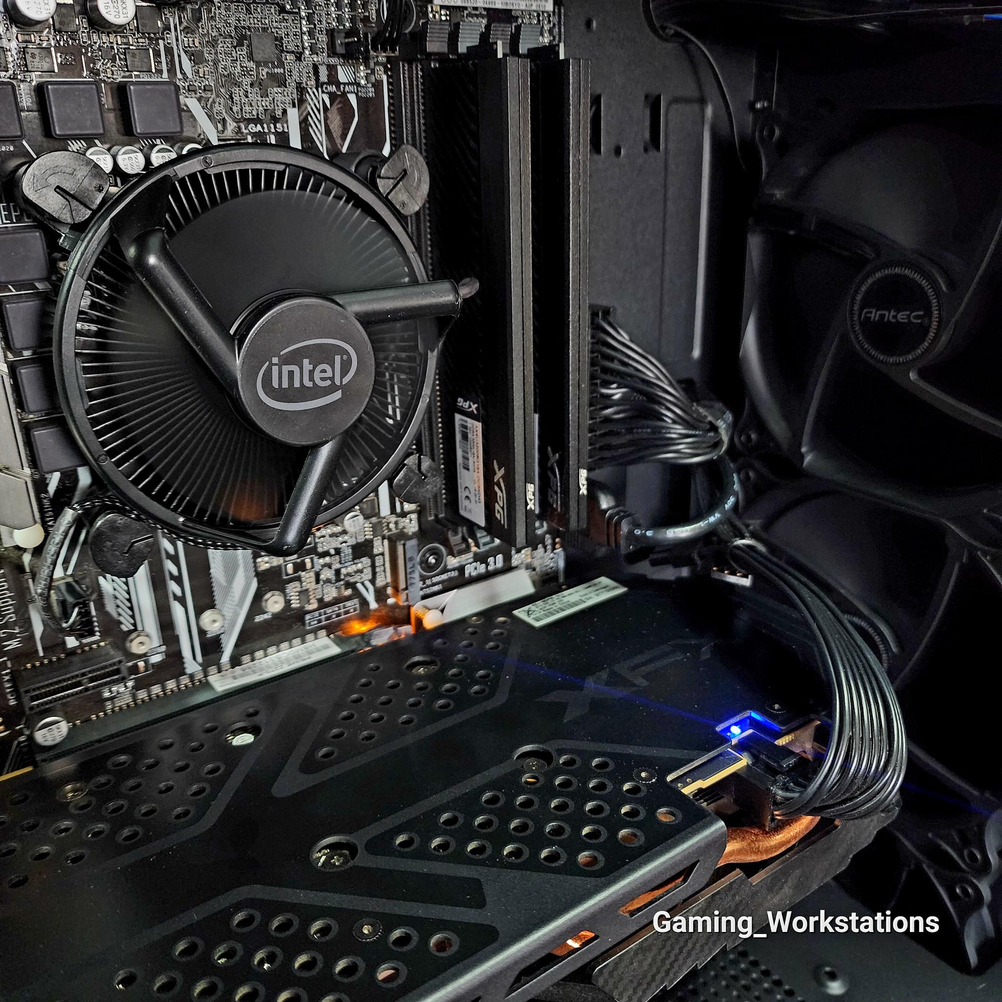 🖤🖤🖤 Intel Core i7 6700 // XFX Radeon RX 580 8GB // XPG 16GB 3200MHz