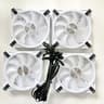 4 QL120 White w/RGB + Fan Hub