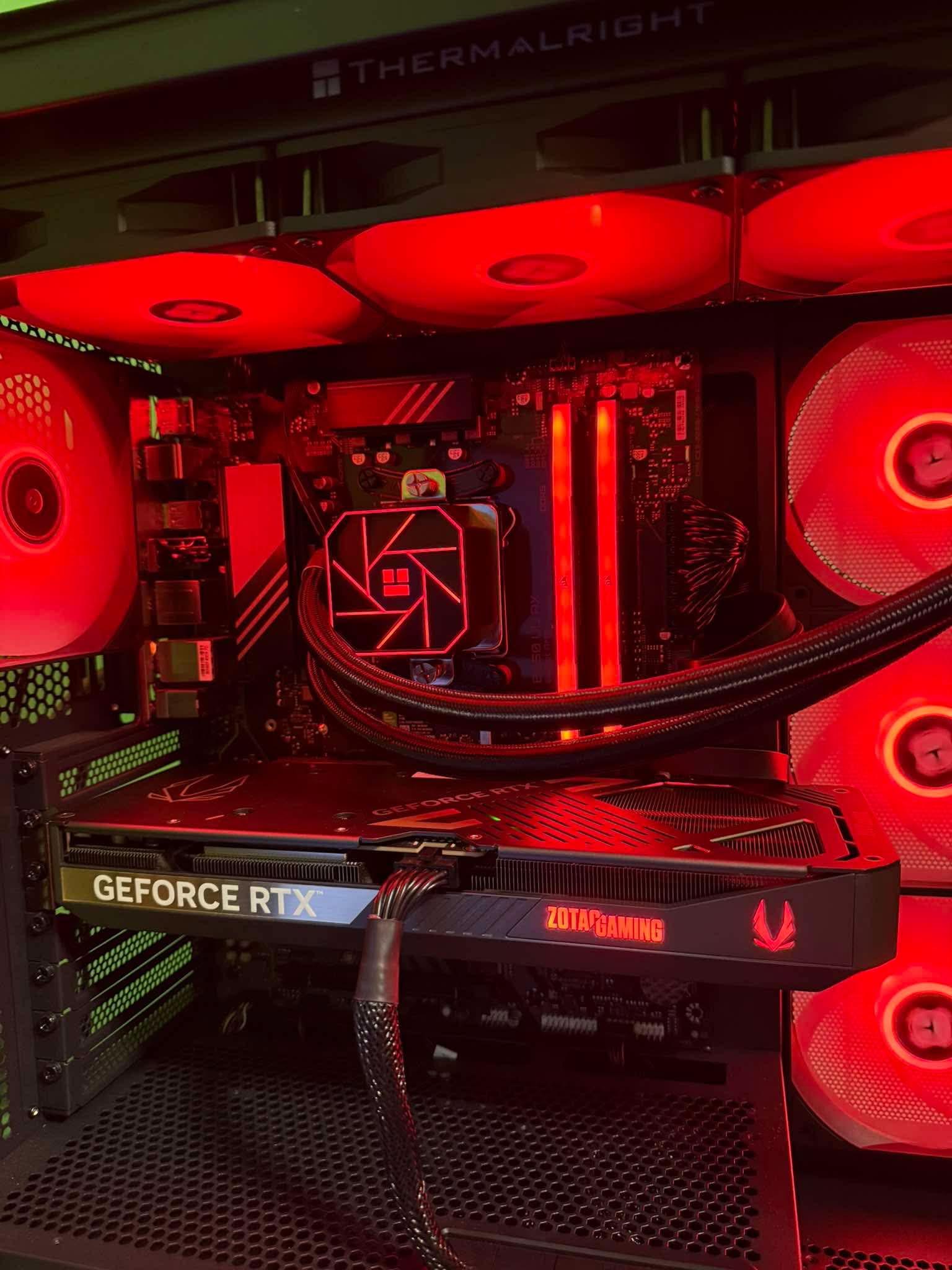 Big red pc build