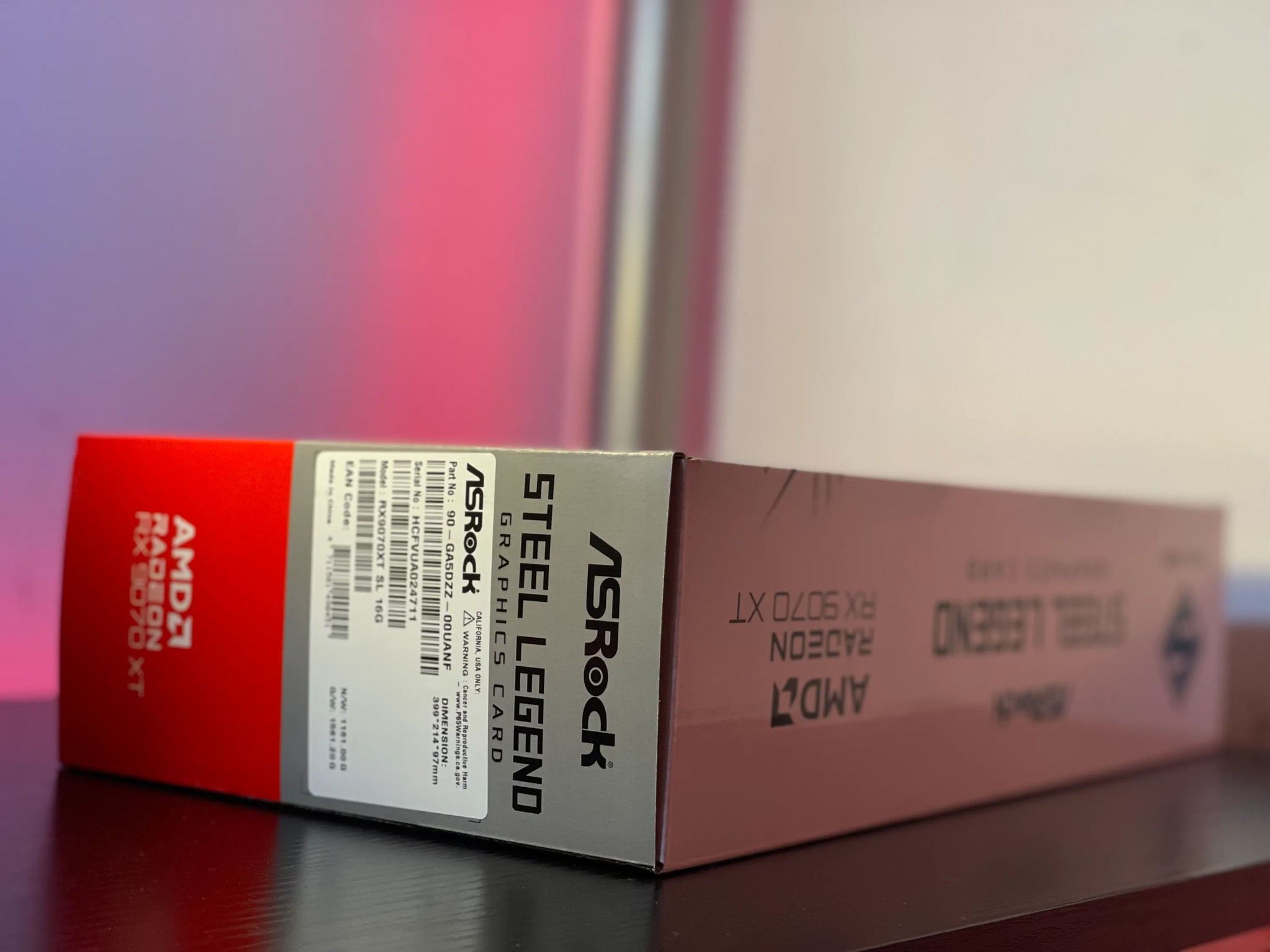 Brand New! AMD RX 9070 XT 16GB ASRock STEEL LEGEND