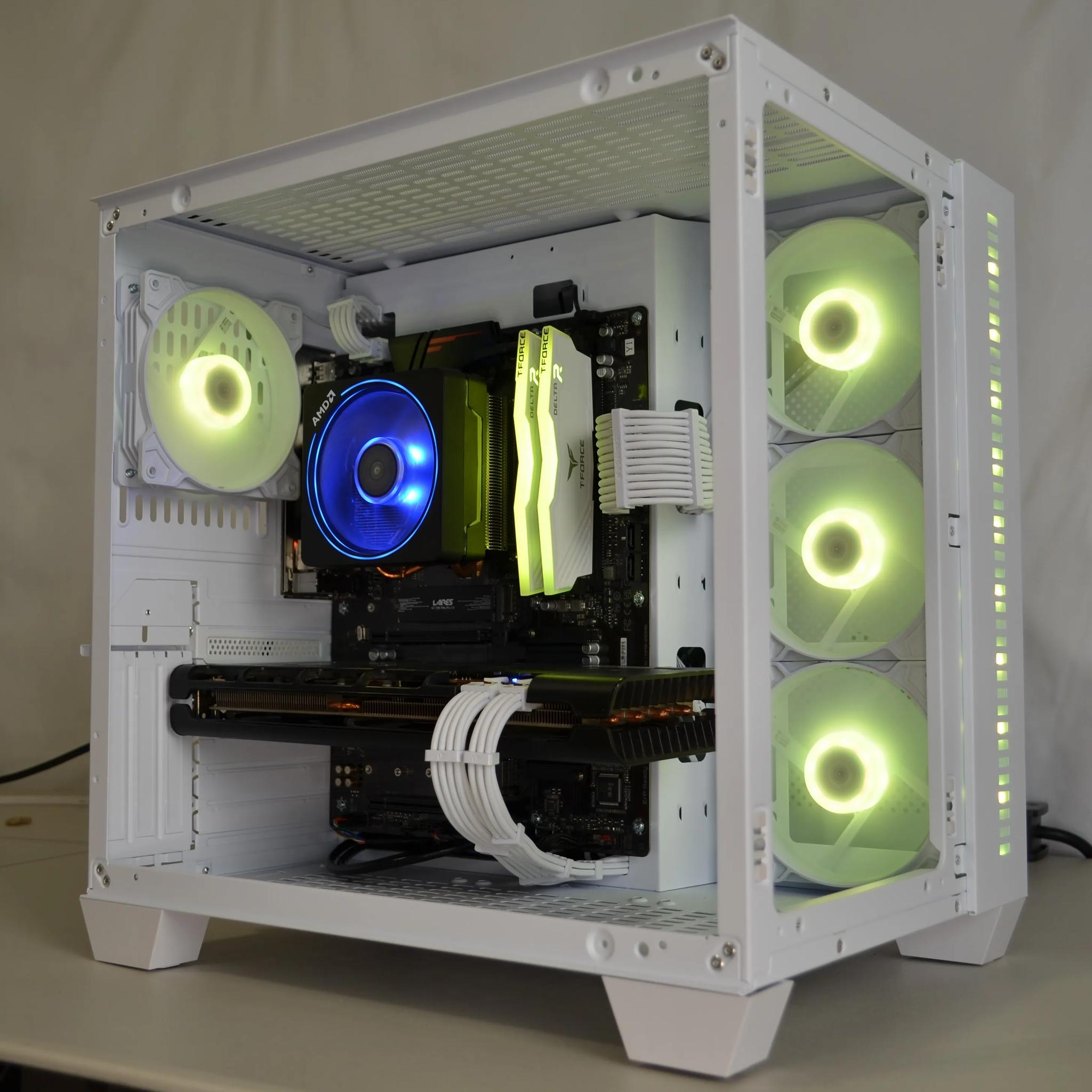 ❄️FrostBite V2🧊- Ryzen 7 CPU | RX 5700 XT, (RTX 3060 equivelent) | 1tb NVMe | WiFi 🧊