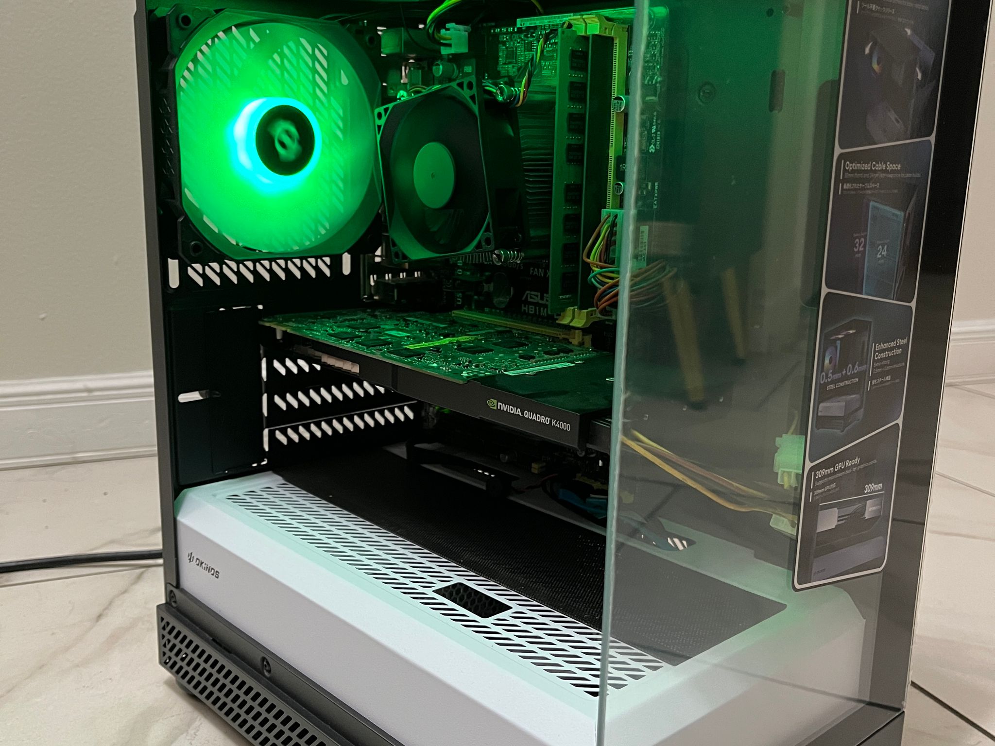 Super Budget Gaming PC - Intel i5-4460, NVIDIA 3GB GPU, 12GB RAM, 560GB Storage, w/ Wi-Fi & BT