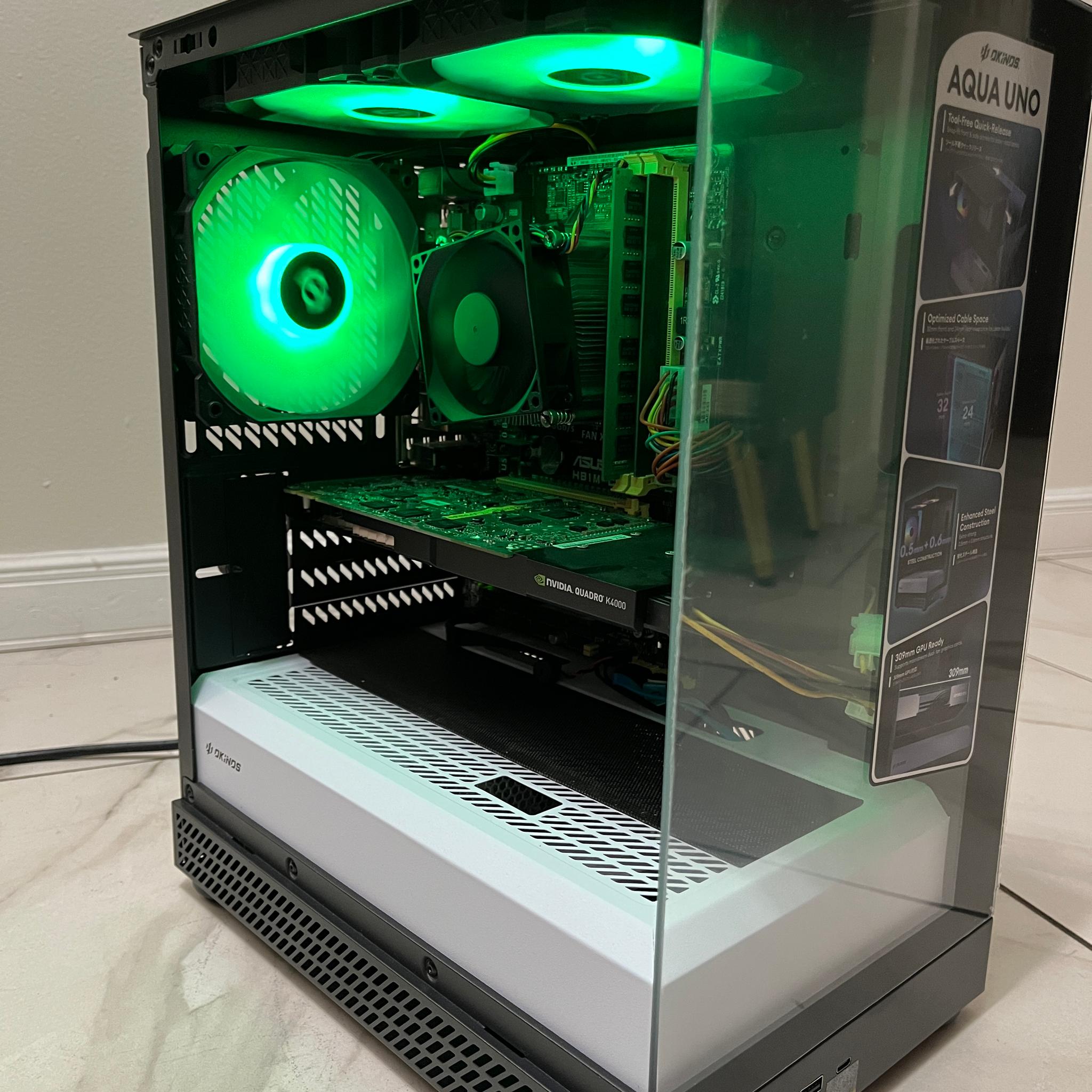 Super Budget Gaming PC - Intel i5-4460, NVIDIA 3GB GPU, 12GB RAM, 560GB Storage, w/ Wi-Fi & BT