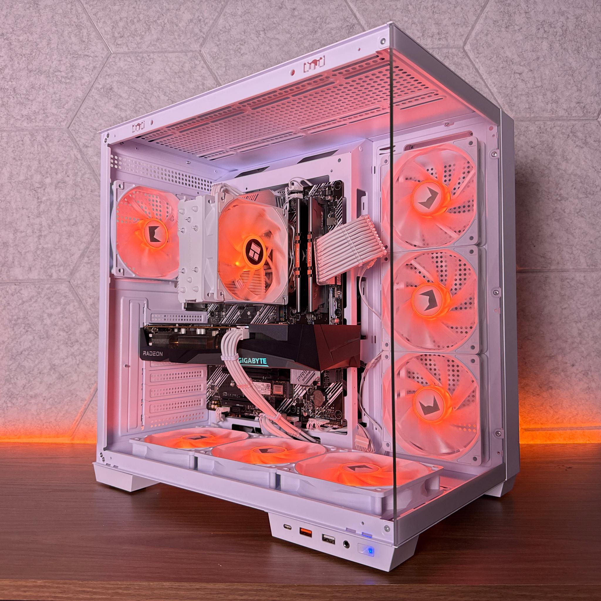 ⚡ Budget 1080P Gaming PC | 6600 XT | Ryzen 5 | 16gb Ram | 512gb Nvme | WIFI/BT ⚡