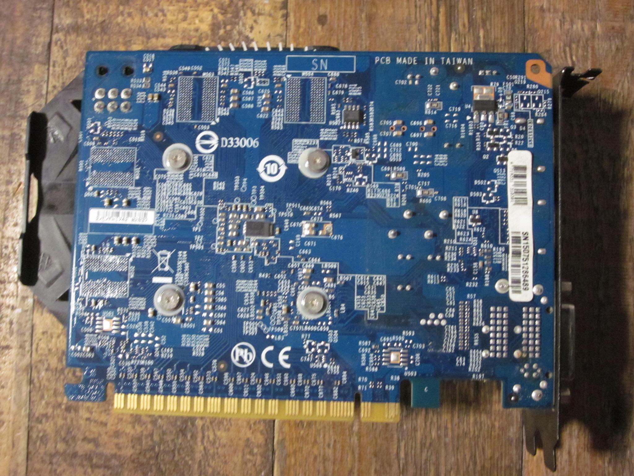 Gigabyte GeForce GTX 750 2 GB Video Card