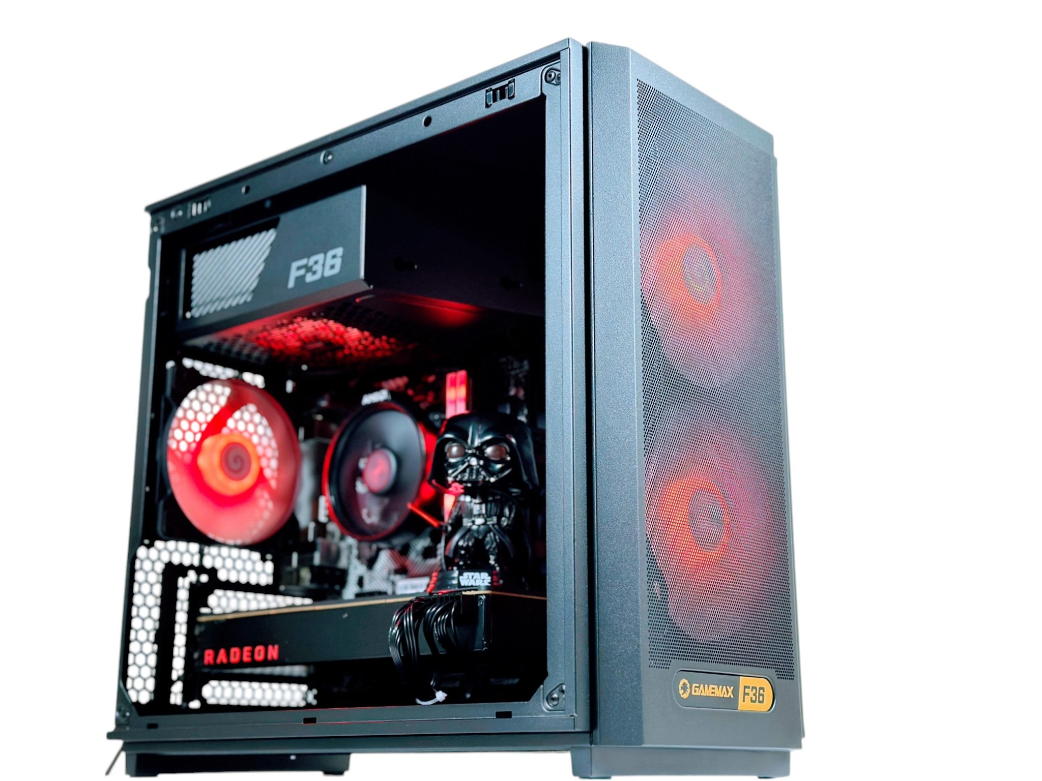⚫🤖⚔️Gaming PC🌌AMD RX VEGA 64 8GB🌌AMD Ryzen 2600 6 core🌌16GB DDR4🌌512GB SSD