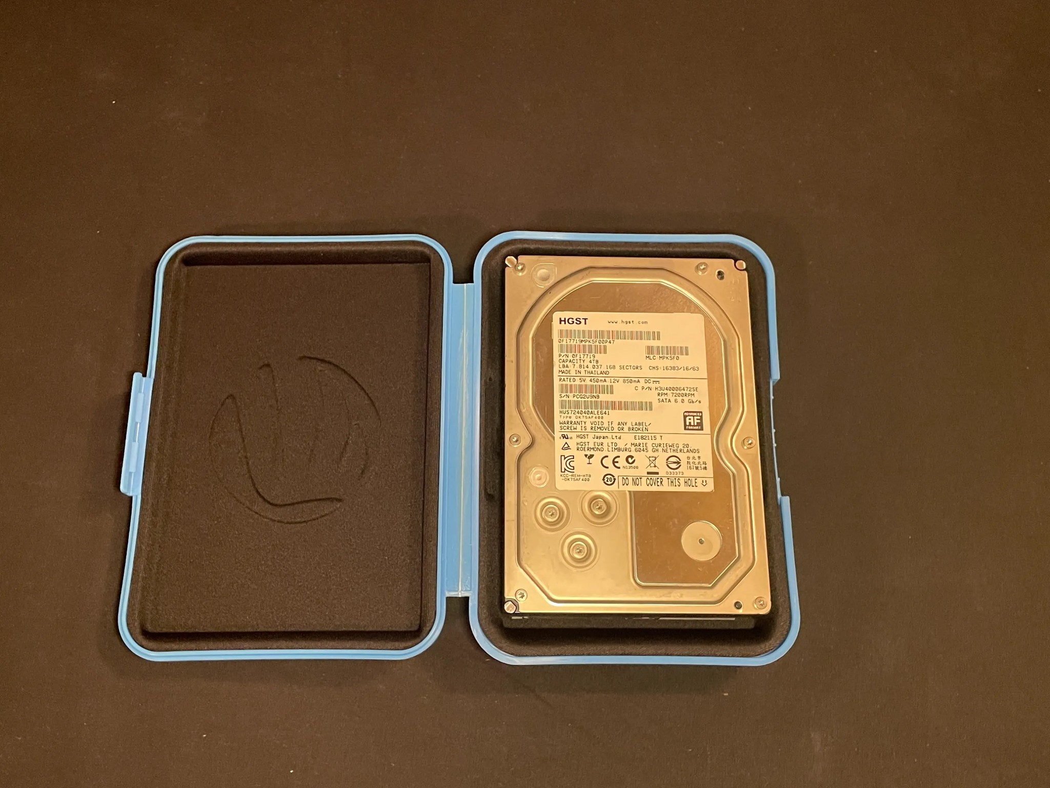 3.5 Inch Portable Hard Drive Protective Hard Case