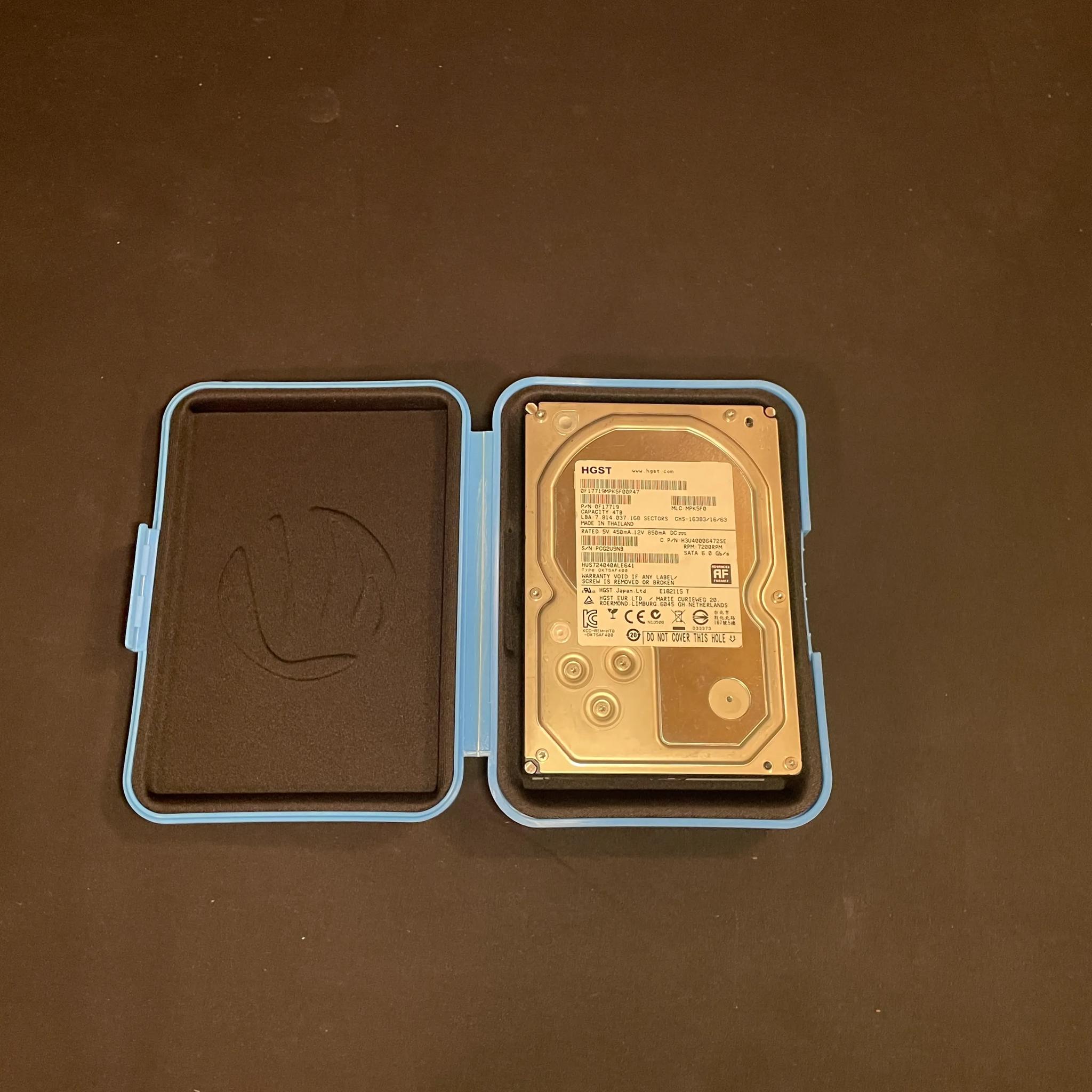 3.5 Inch Portable Hard Drive Protective Hard Case