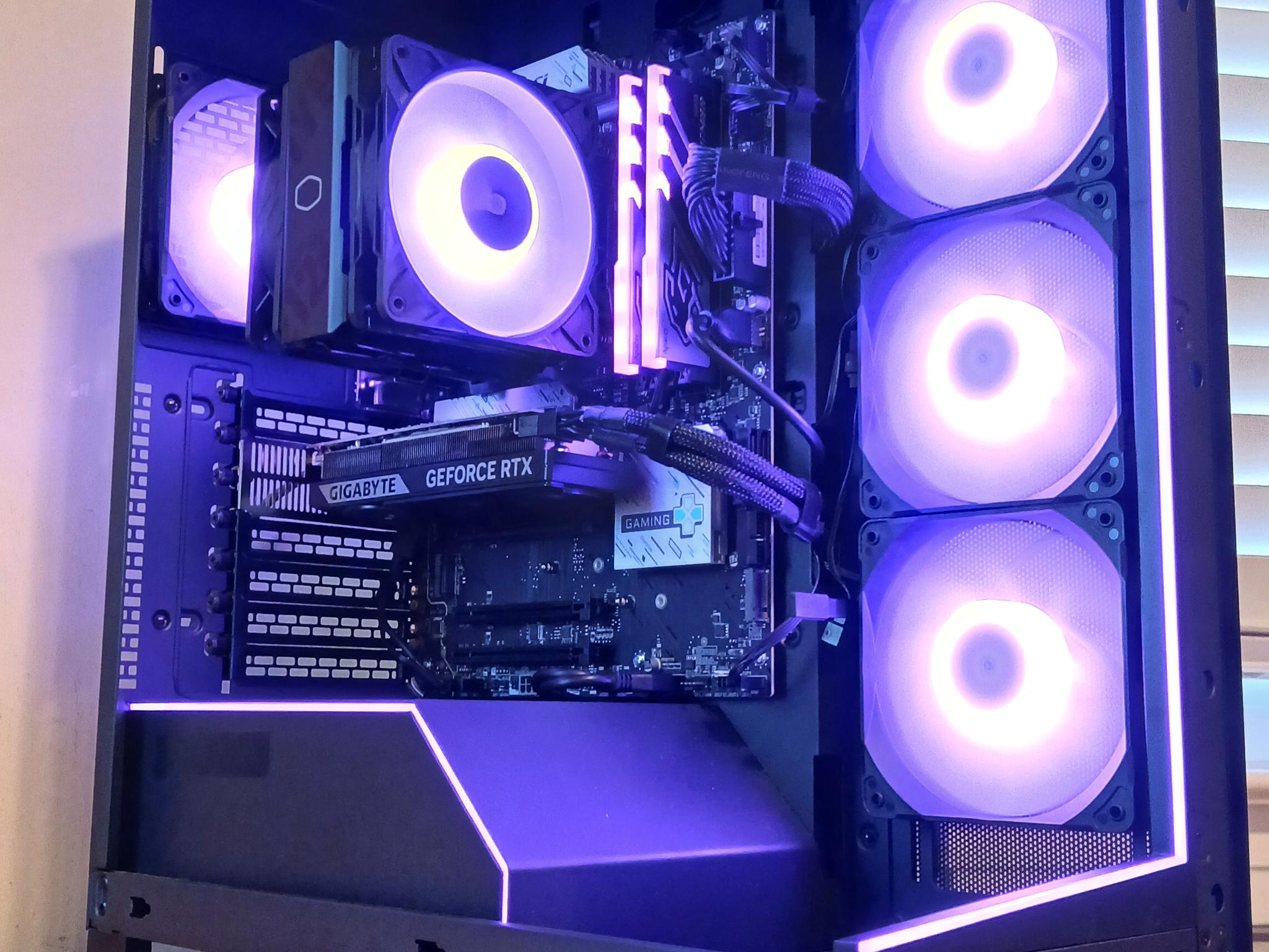 RTX 5060 | 32GB DDR5 | Ryzen 5 9600X | 1TB NVME | Win 11 PRO | Wi-Fi 7 | GAMING PC for 1080/1440P