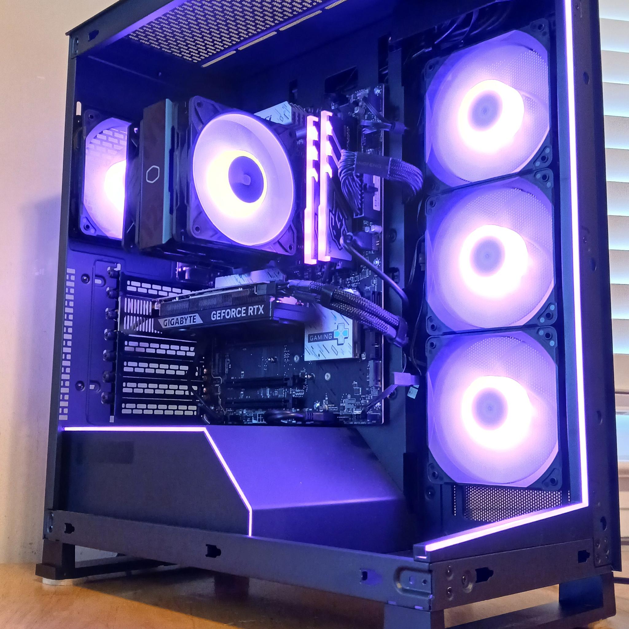 RTX 5060 | 32GB DDR5 | Ryzen 5 9600X | 1TB NVME | Win 11 PRO | Wi-Fi 7 | GAMING PC for 1080/1440P