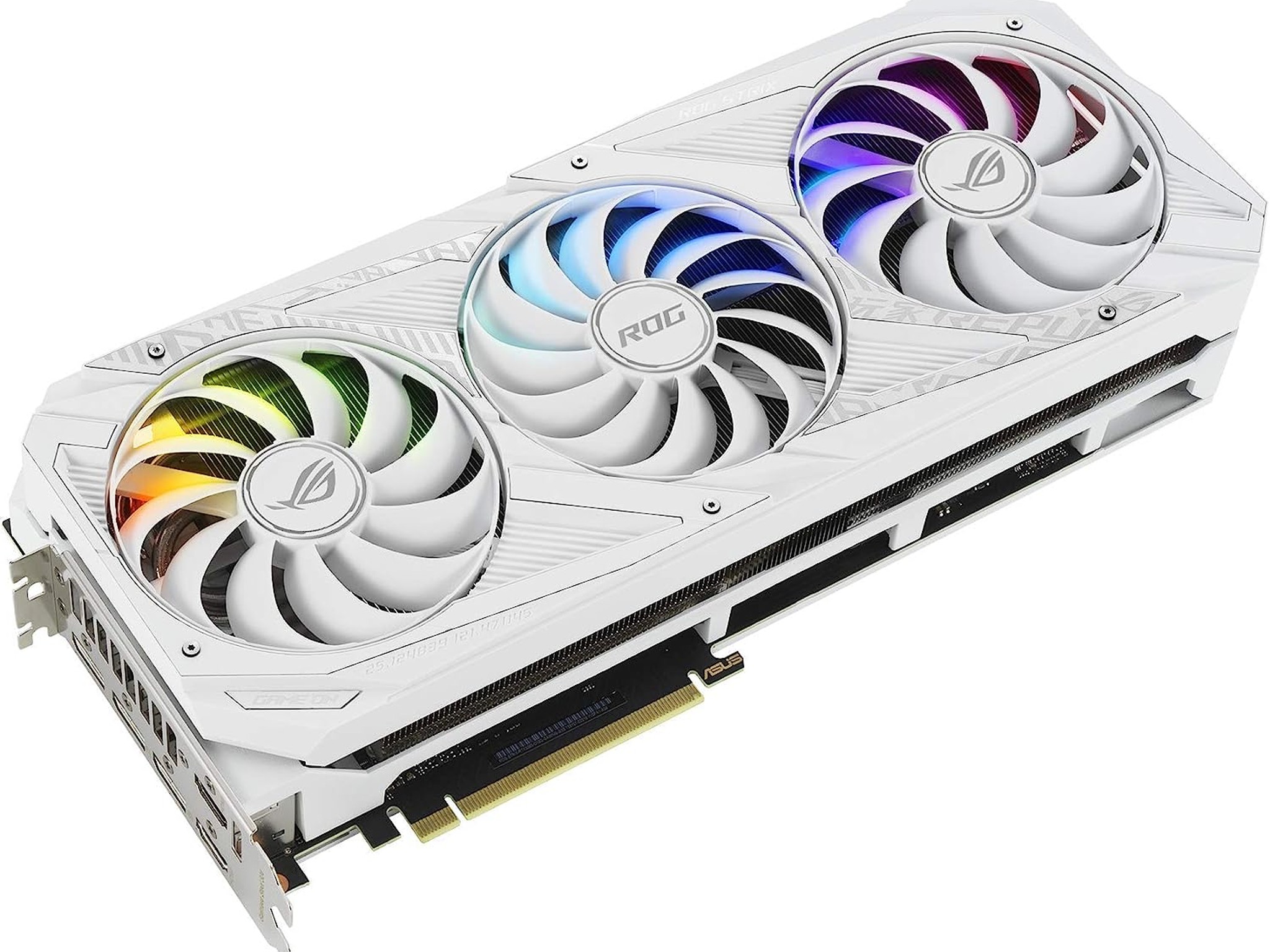 ASUS GeForce RTX 3090 24GB White OC GDDR6X Video Graphics Card GPU
