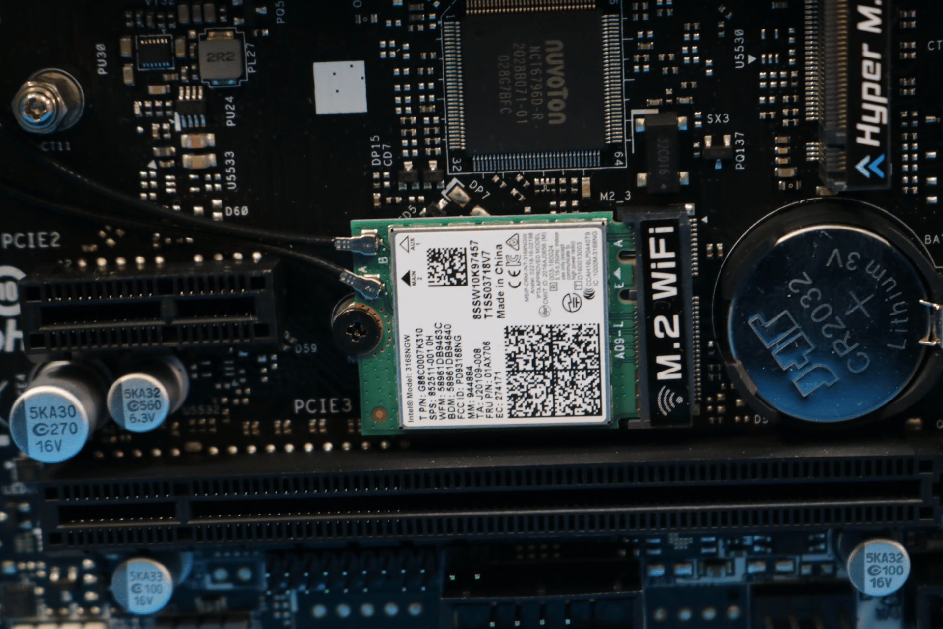 *No I/O Shield* ASRock B550M/ac AMD Socket AM4 DDR4 MicroATX Desktop Motherboard