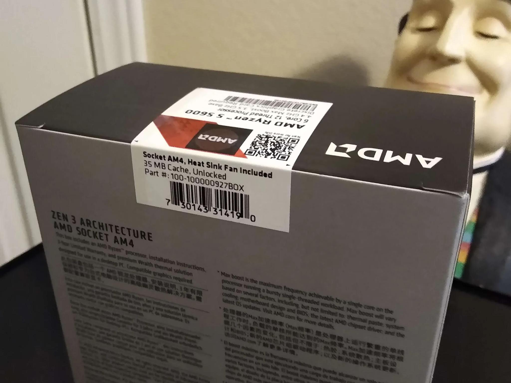 BNIB Ryzen 5 5600 3.5 GHz