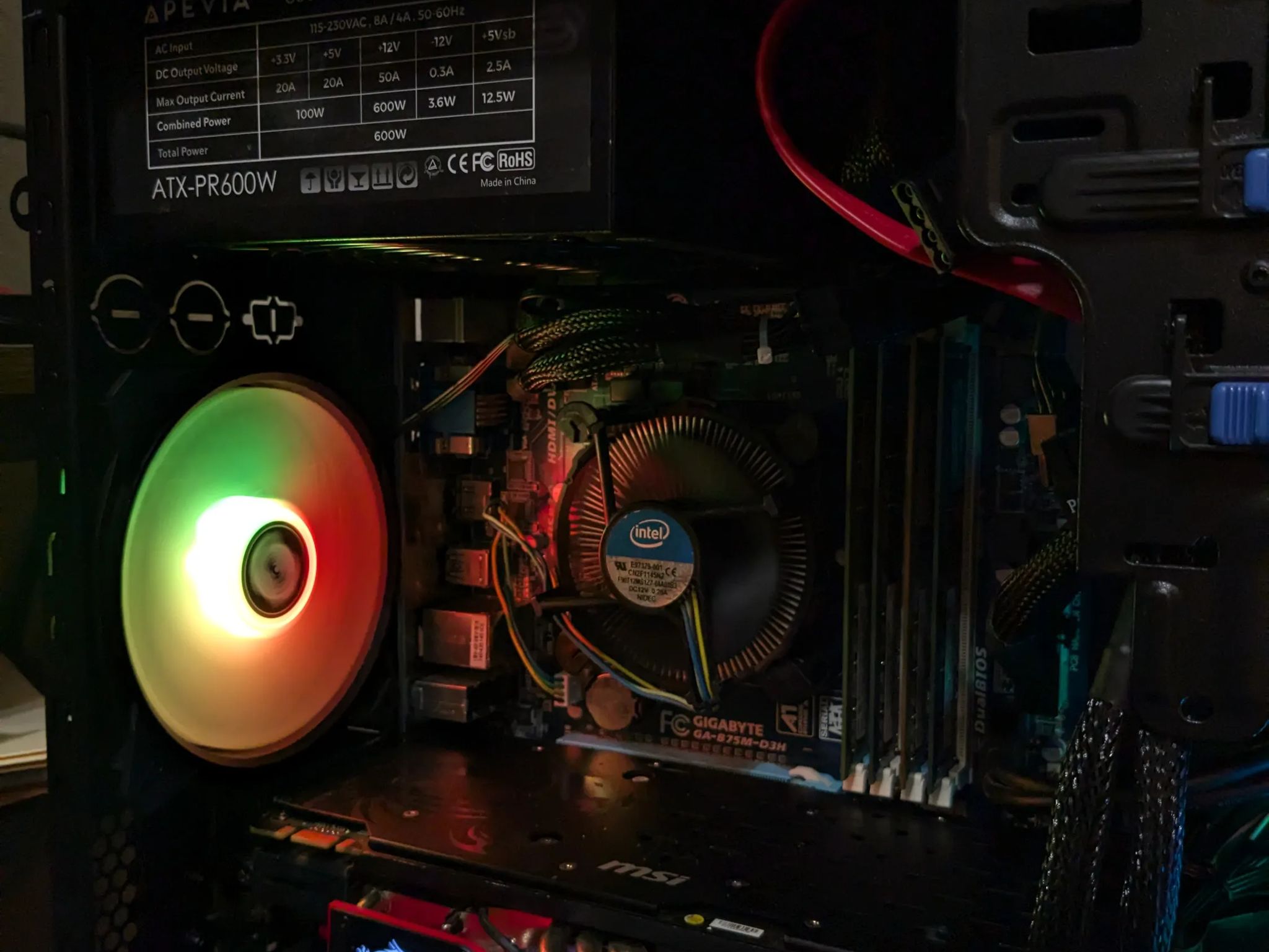 Free Ship ~ Xeon 1230v2 (same as i7-3770S), 16GB RAM, GTX 960 4GB, 400GB SSD, Win10, RGB, Wifi