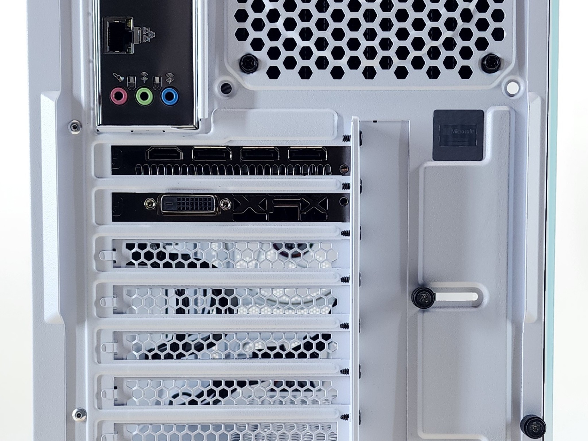 Gaming PC i7-5930K 16GB RAM 128GB SSD + 1TB HDD RX 580 8GB Windows 11 Computer