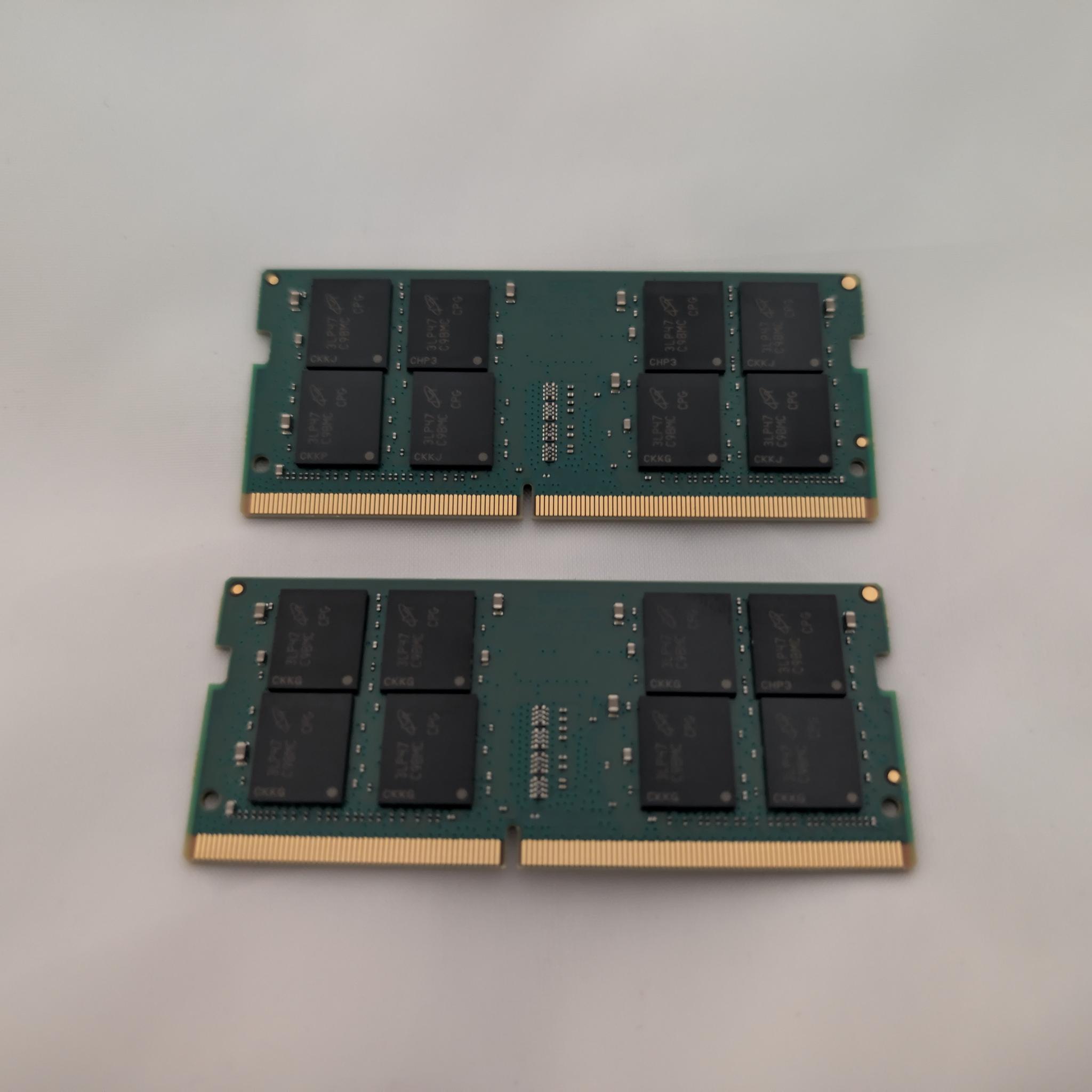 Crucial 32GB (2 x 16GB) 260-Pin SO-DIMM DDR4 3200 (PC4 25600) Laptop RAM Memory - CT16G4SFRA32A