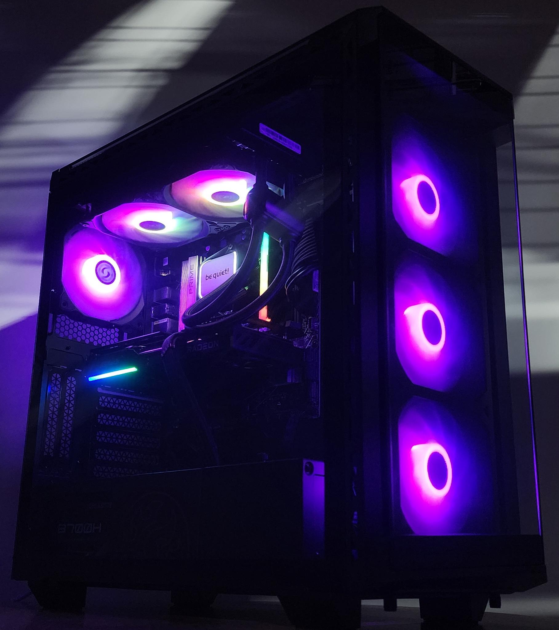 Gaming PC Ryzen 7 7800X3D 16GB RAM 1TB SSD RX 9060 XT 16GB Windows 11 Computer