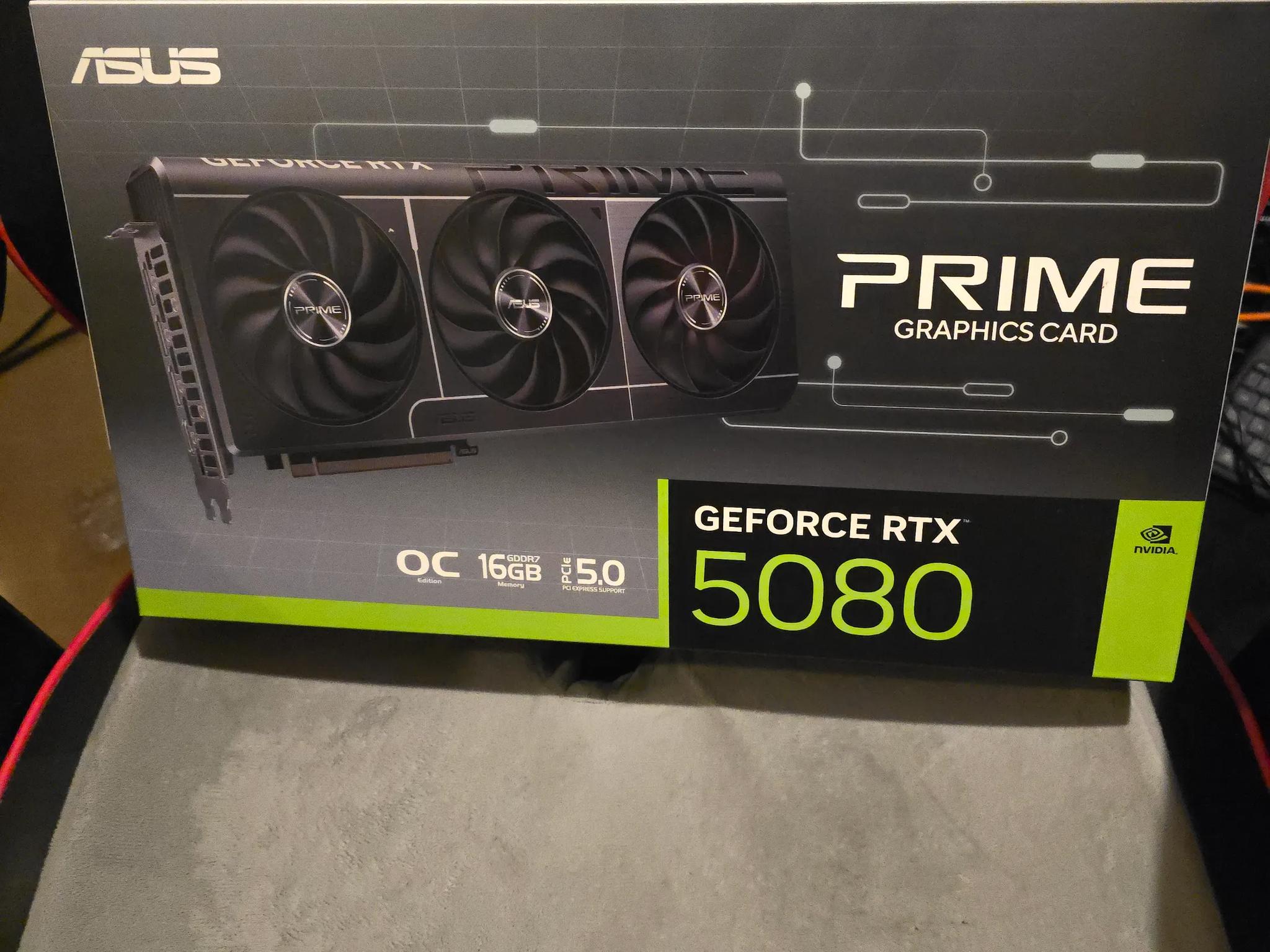 NVIDIA GeForce RTX 5080 ASUS PRIME