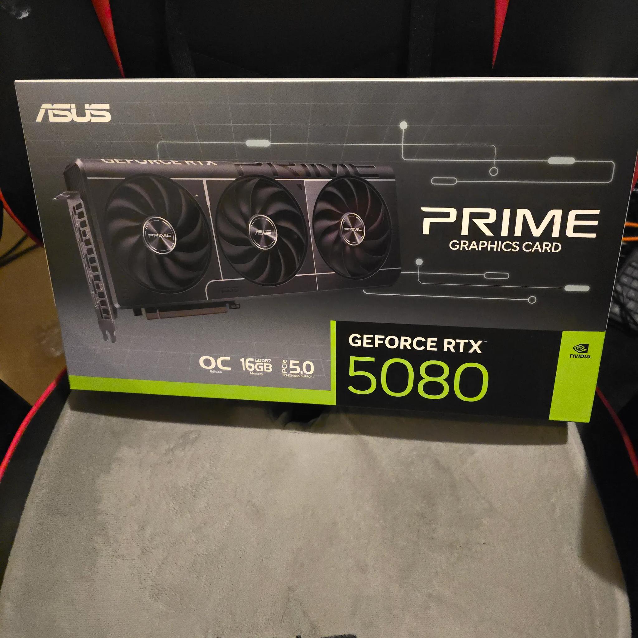 NVIDIA GeForce RTX 5080 ASUS PRIME