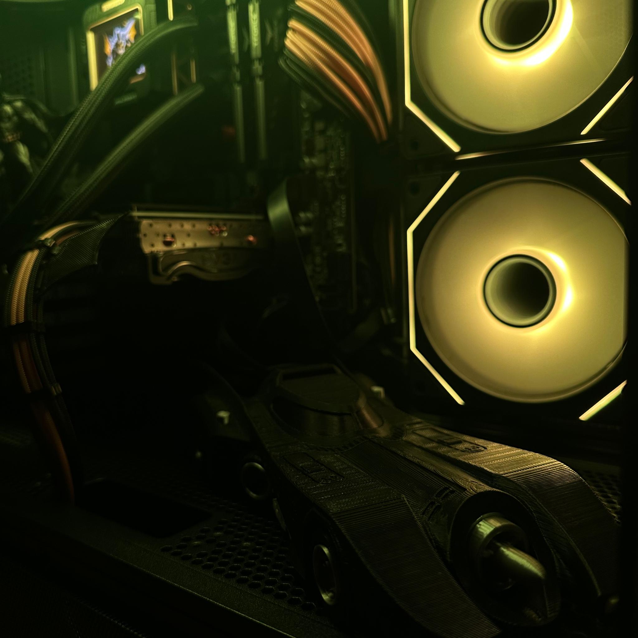 🦇Dark Knight🦇  1080P/1440P Gaming PC (RTX 3060 12 GB, Ryzen 5 5500, 16 GB DDR4)