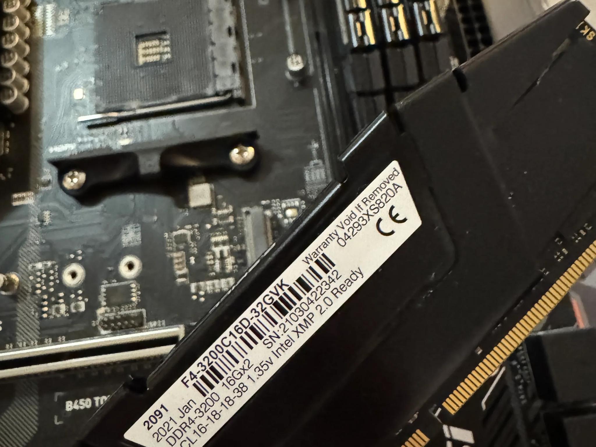 5800x COMBO - MSI B450 Tomahawk MAX II, DDR4 64GB 3200