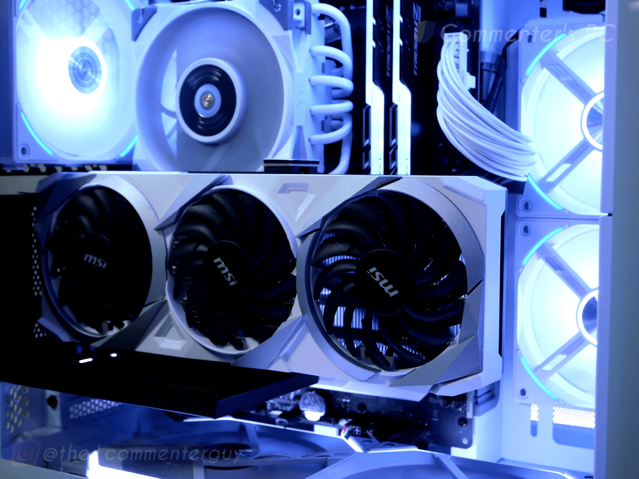 Oreo Blizzard | Ryzen 7 5800x, RTX 3060 ti, 32gb ram, 1tb nvme