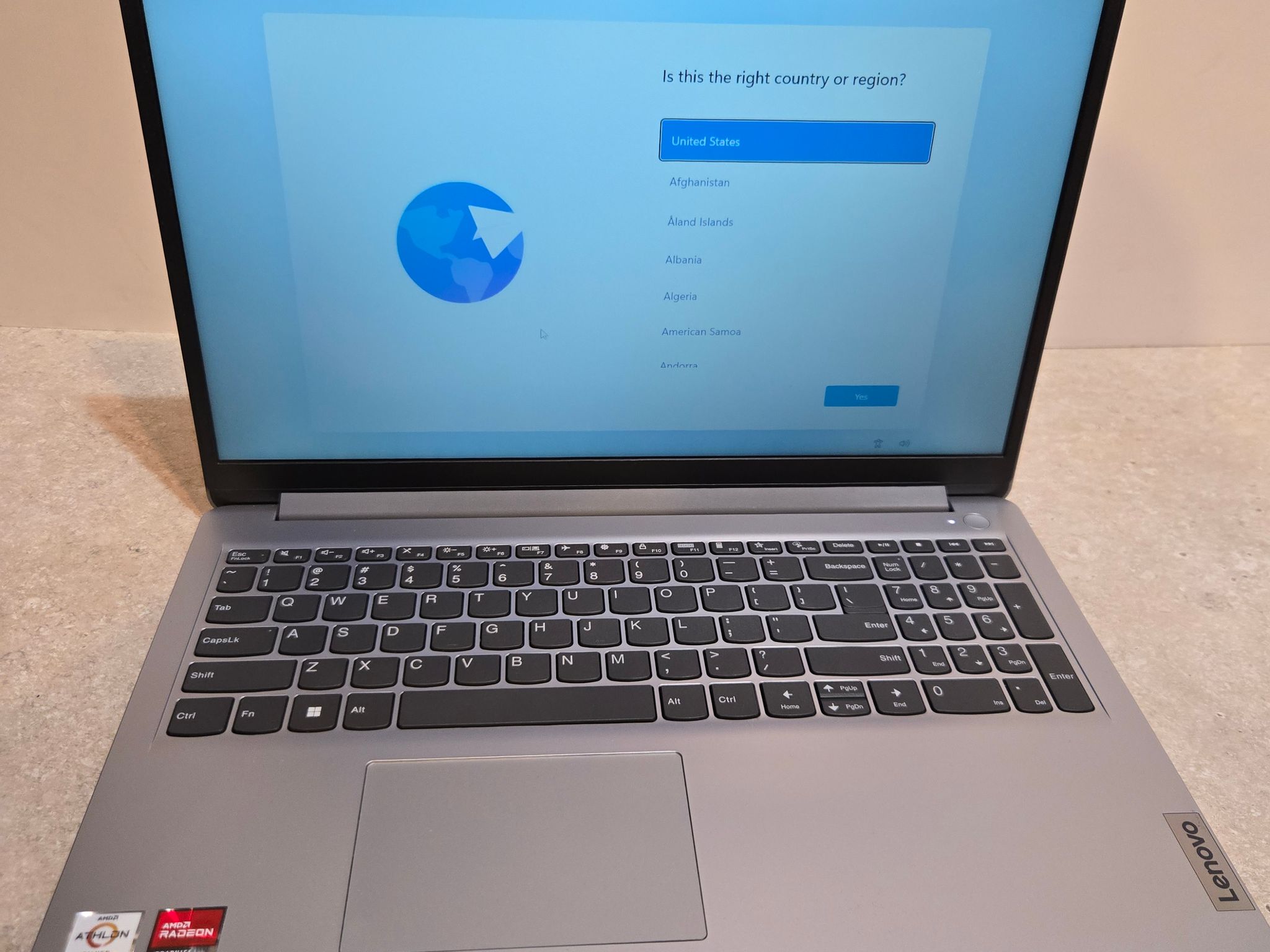 Lenovo ideapad 1 Laptop - 15.6" HD - AMD Athlon - 128GB - Model 15AMN7
