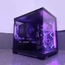 ⚫️"Obsidian Glow"🌈| 1080p Gaming | RTX 3050 | Ryzen 5 5500 | 16GB Ram | 500GB SSD | Free Shipping