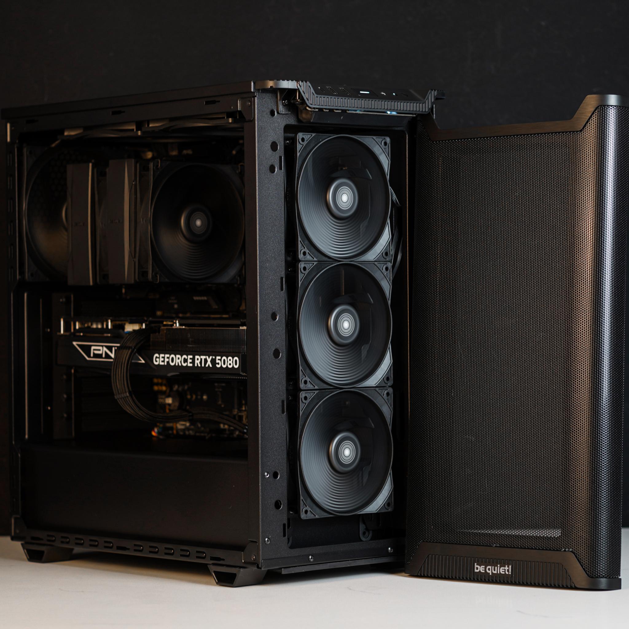 Graphite | 32 dBA | High end Gaming PC | RTX 5080 | Ryzen 9700X | 64GB DDR5 | 4TB NVMe |