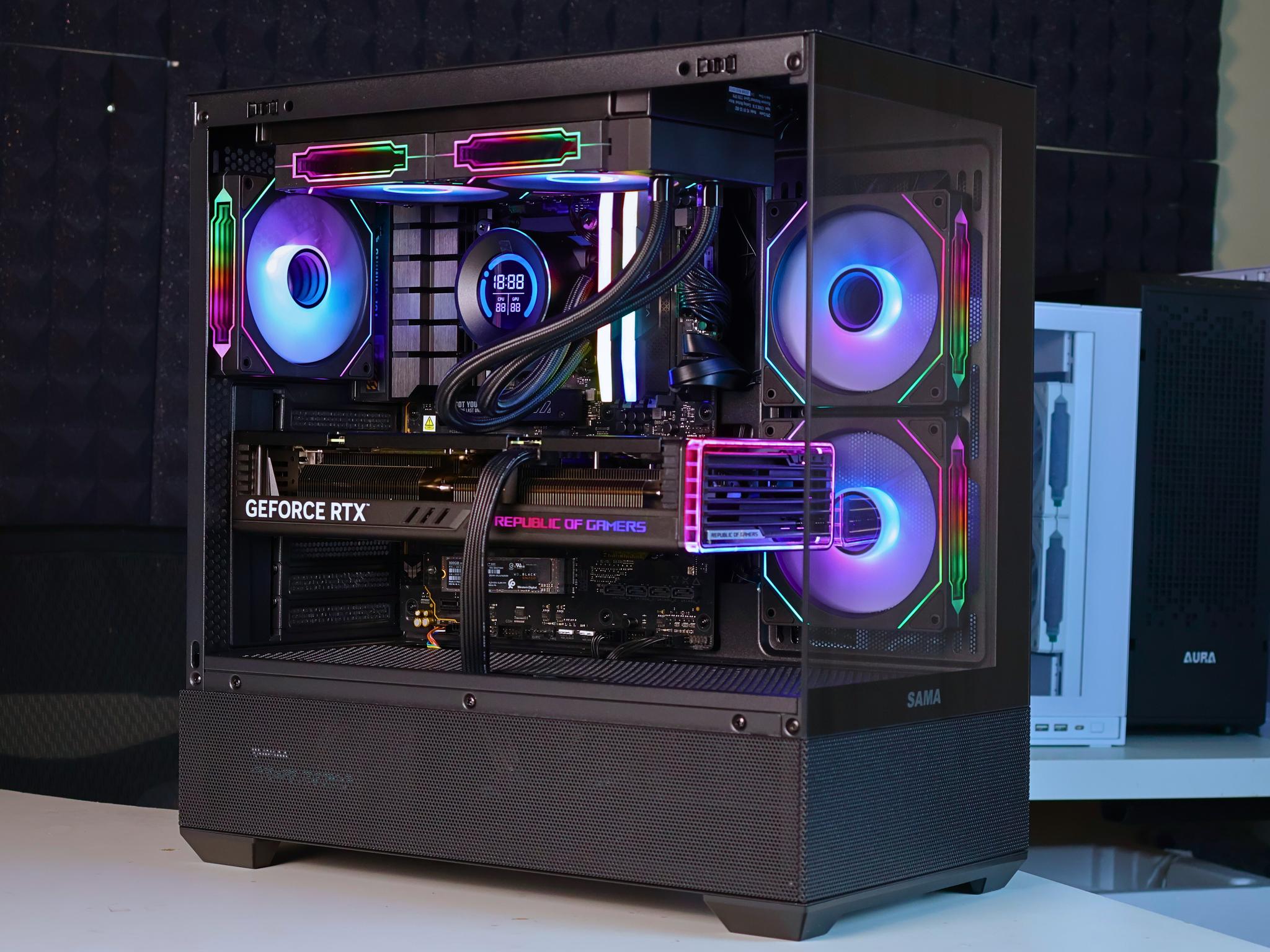 ⚫ Ryzen 5 9600X/RTX 4070 12GB Gaming/Streaming PC ⚫