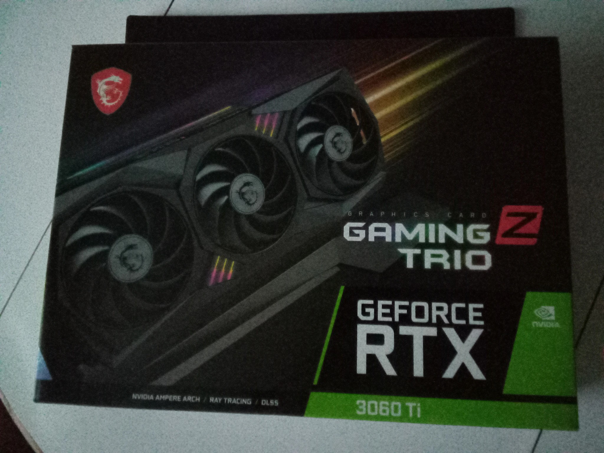 MSI GeForce RTX 3060 Ti 8 GB GAMING Z TRIO Video Card