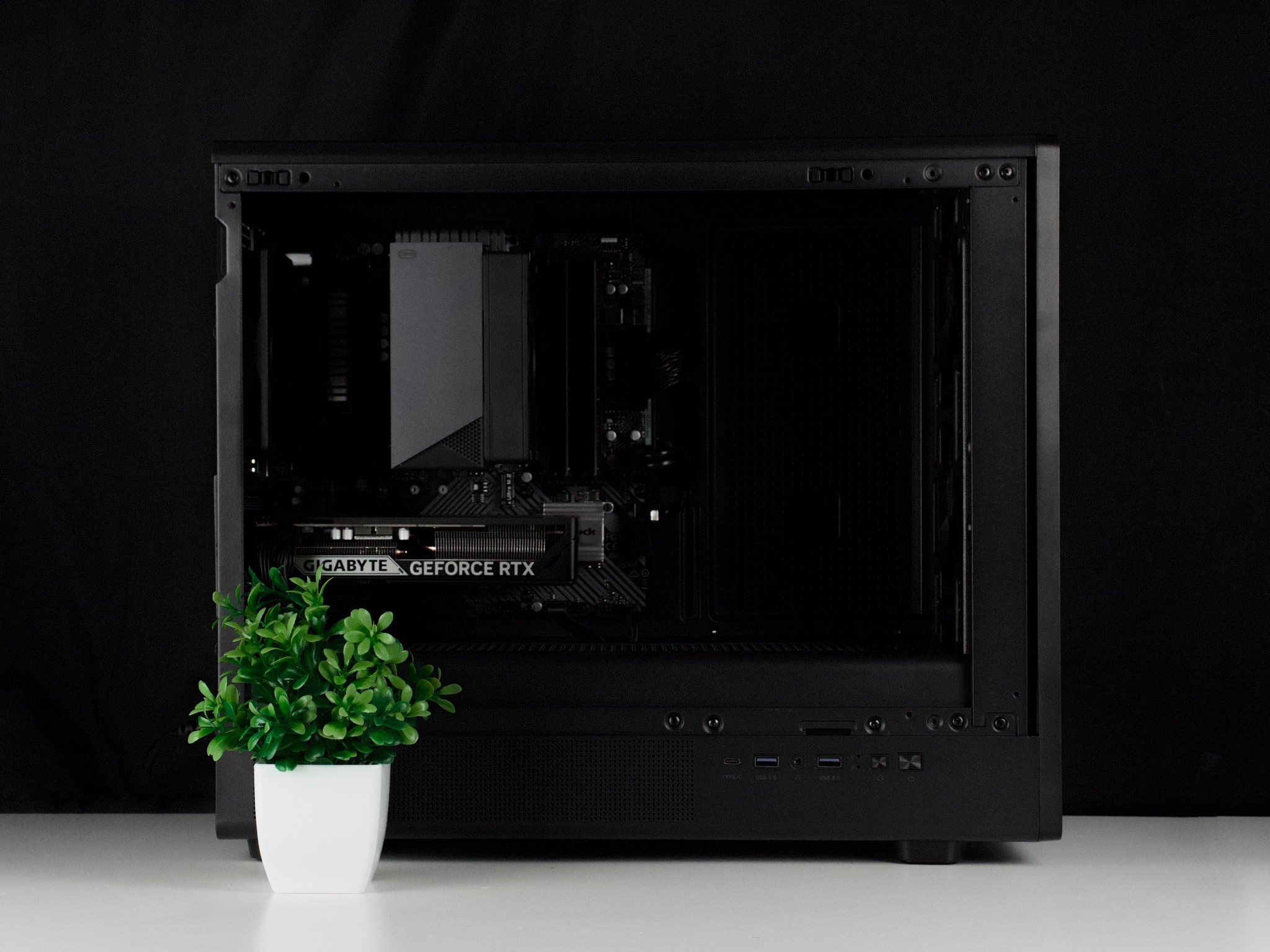 🪵🟫Wood Gaming PC – RTX 5060, Ryzen 5 5500, 16GB RAM, 1TB SSD - WiFi 🟫🪵
