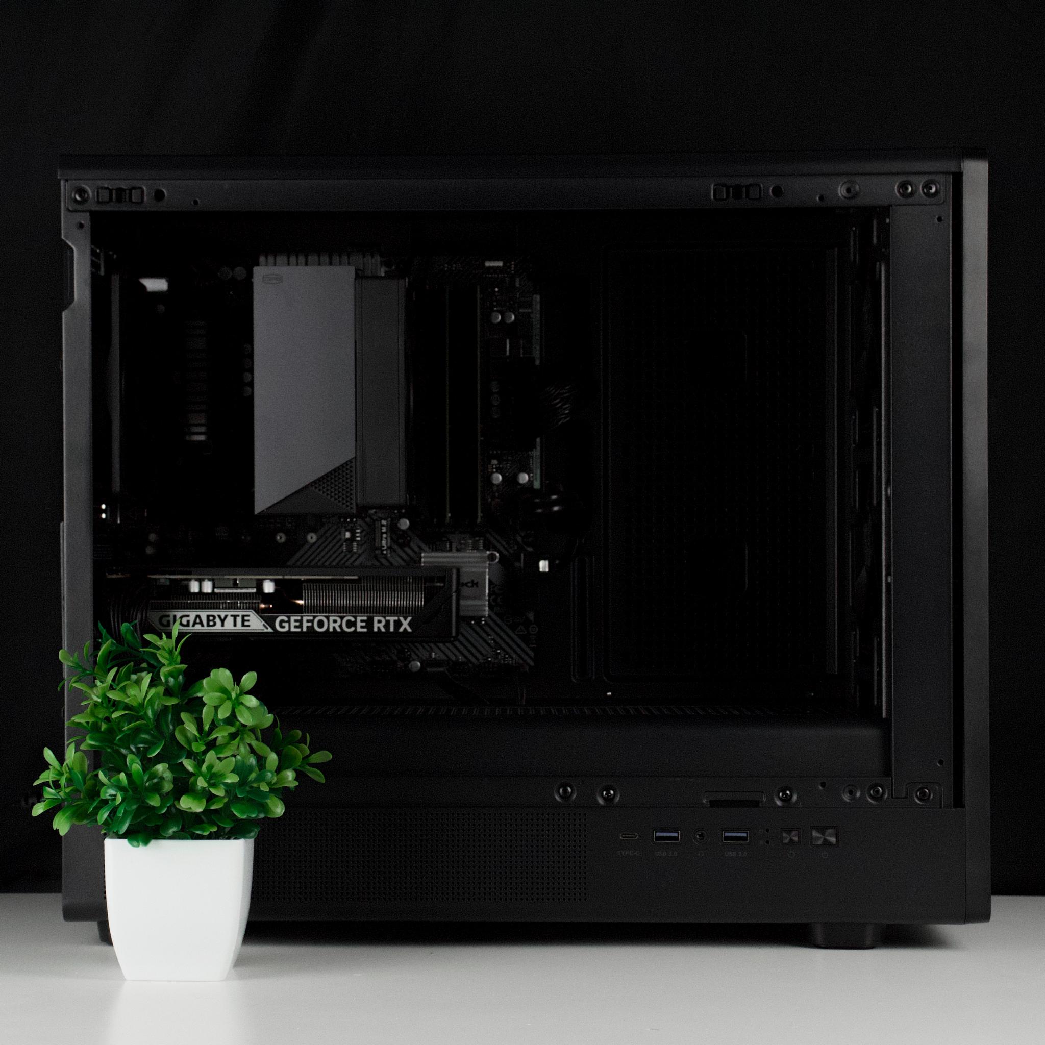 🪵🟫Wood Gaming PC – RTX 5060, Ryzen 5 5500, 16GB RAM, 1TB SSD - WiFi 🟫🪵