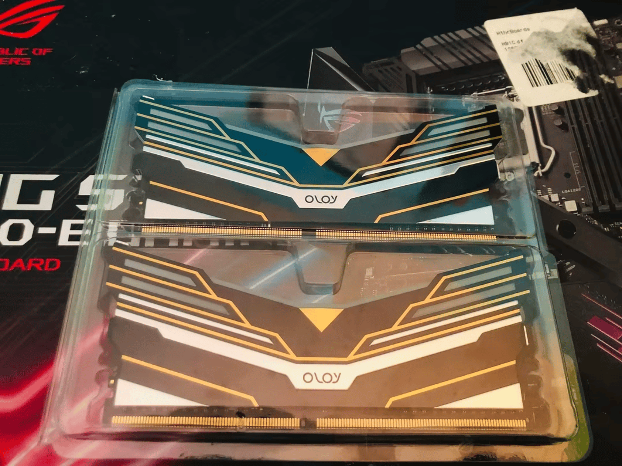 Barely Used OLOy Warhawk 16GB DDR4-3600 CL18 Ram Kit