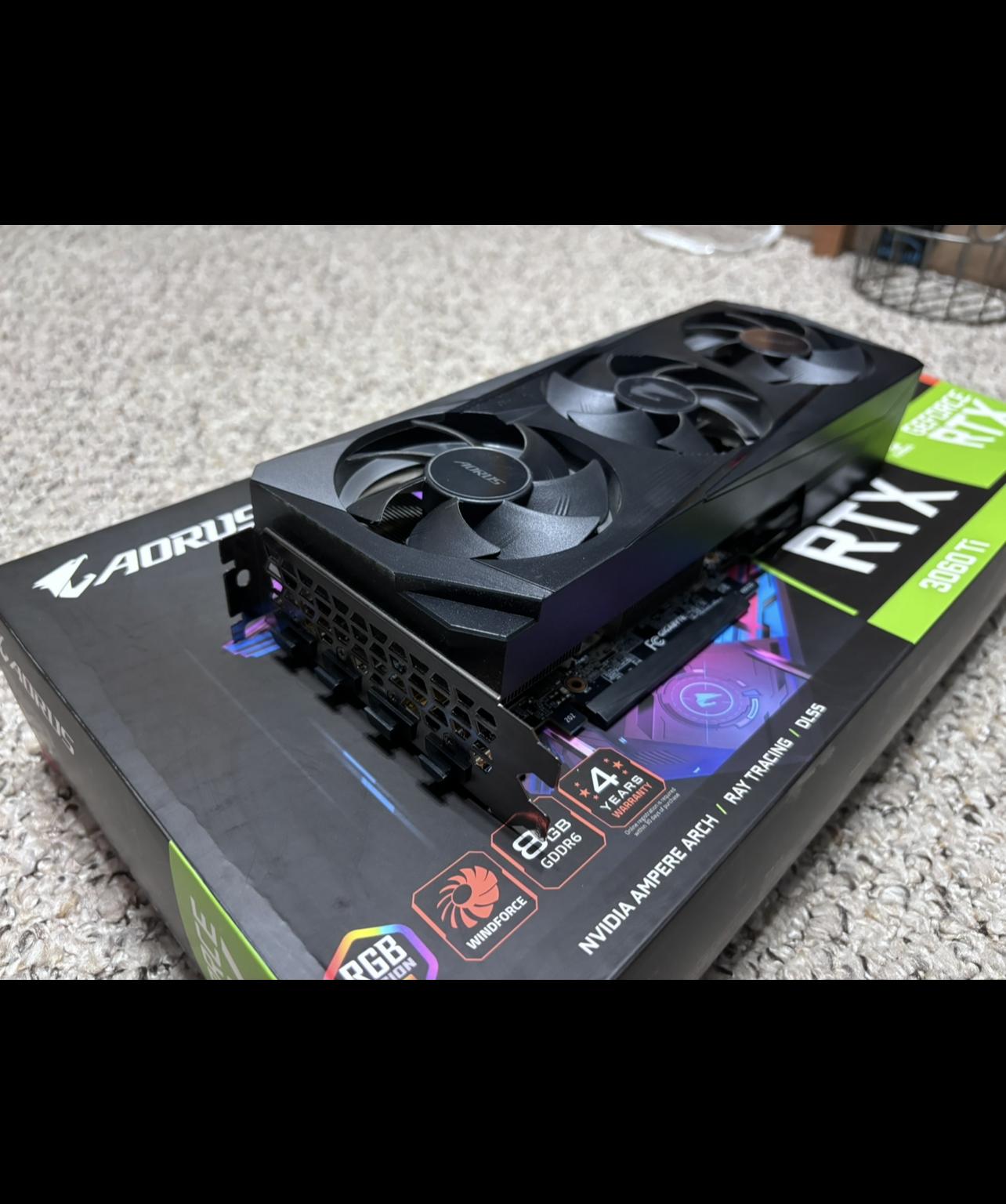 GIGABYTE AORUS GeForce RTX 3060 Ti Elite 8G