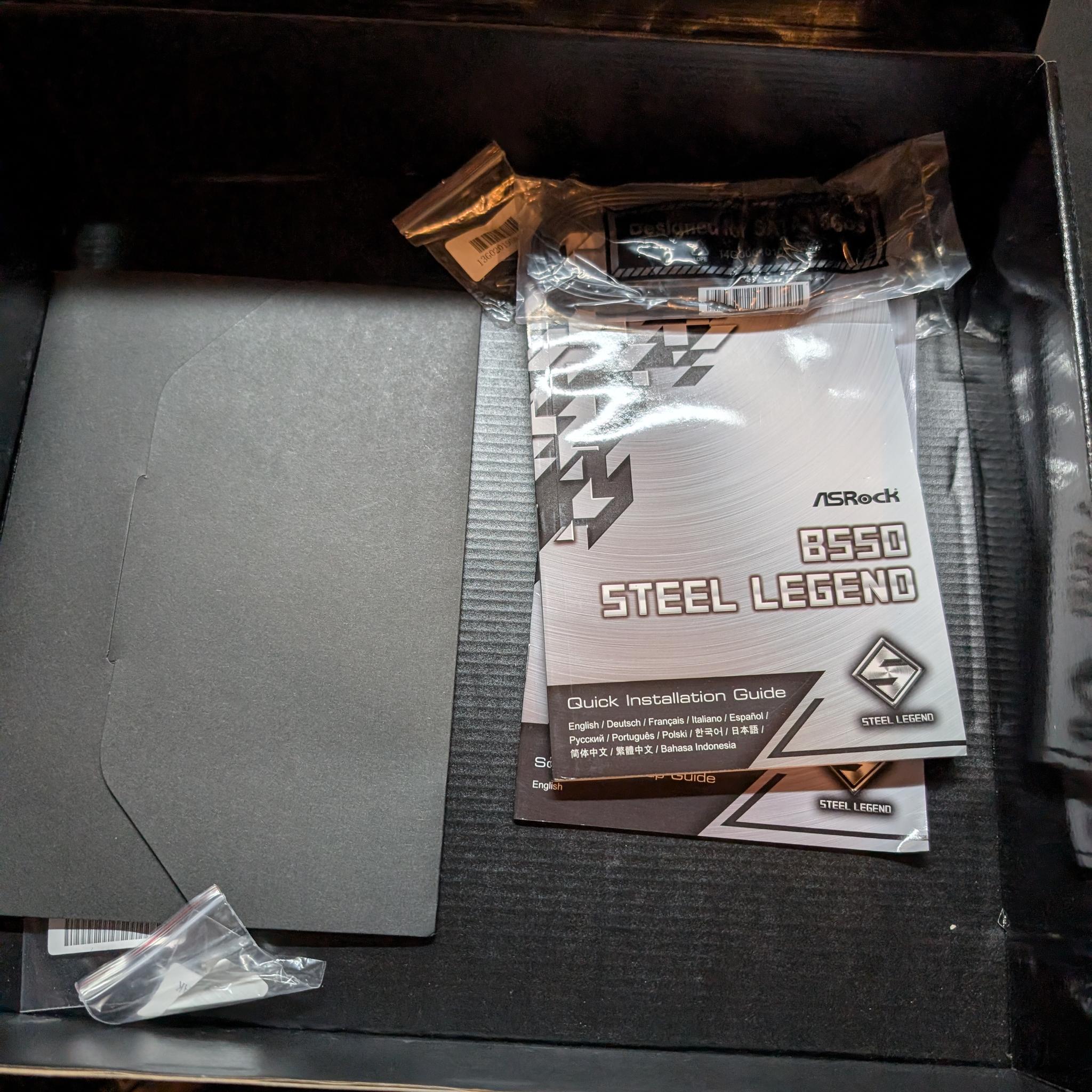 Asrock b550 Steel Legend am4 motherboard for sale