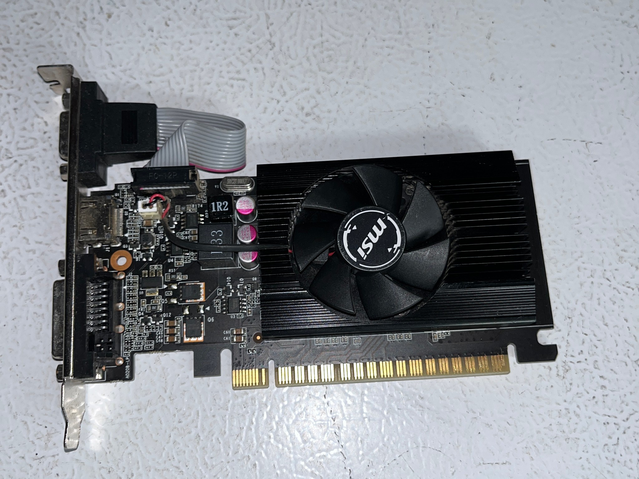 MSI GeForce GT 710 2GB DDR3 Low‑Profile Graphics Card – Tested & Working