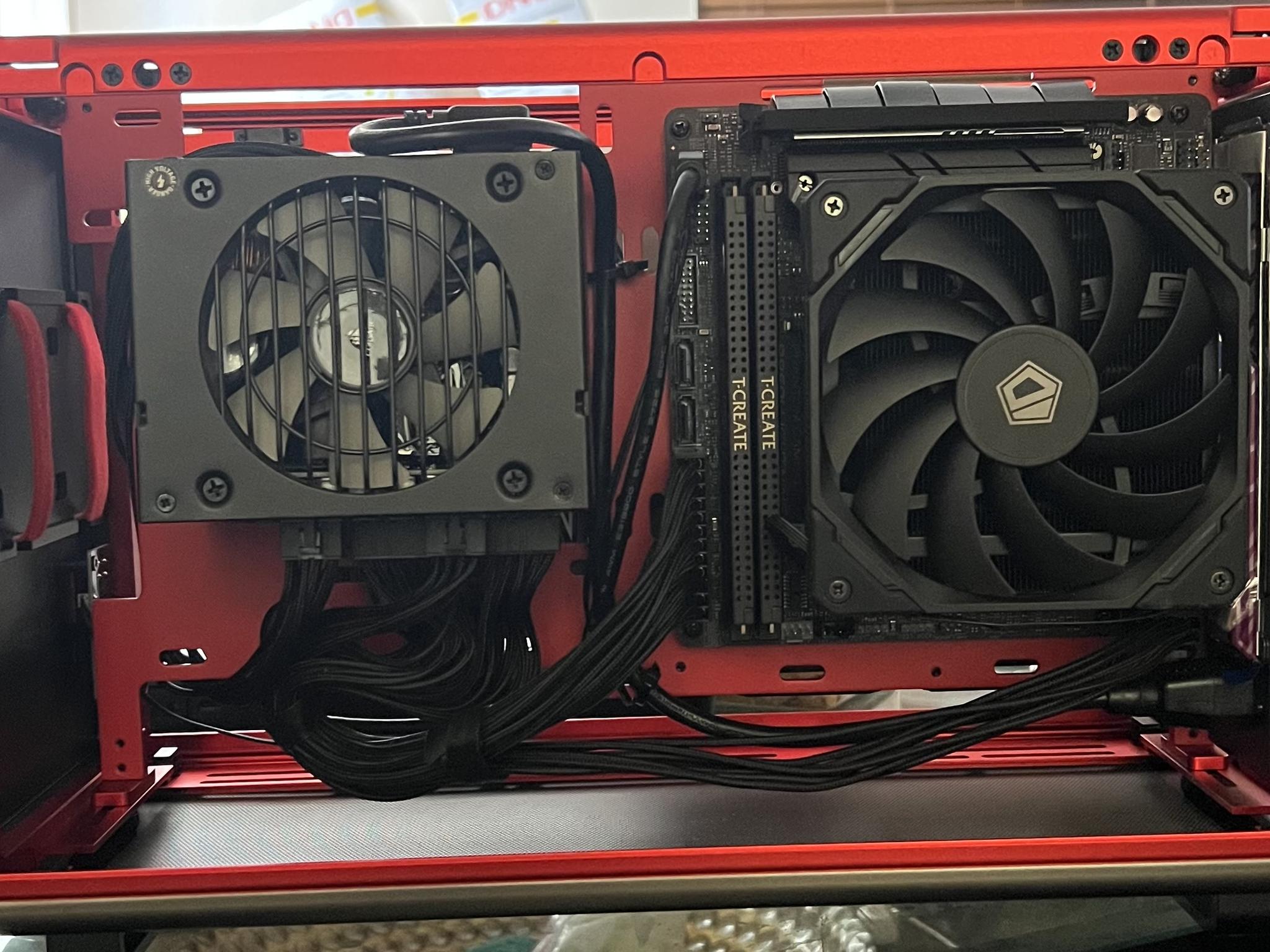 7600x3d Mini ITX Gaming PC, No GPU