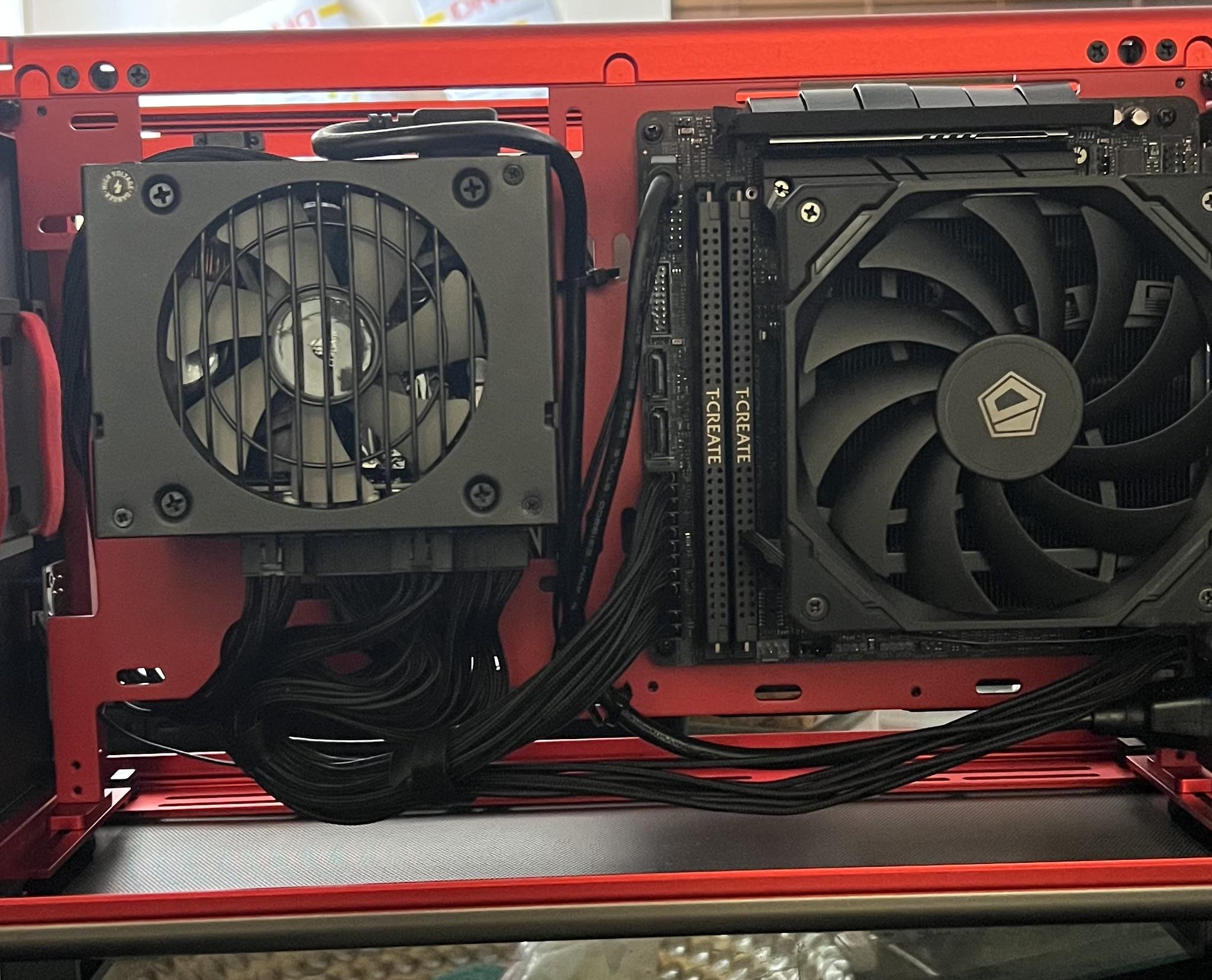 7600x3d Mini ITX Gaming PC, No GPU