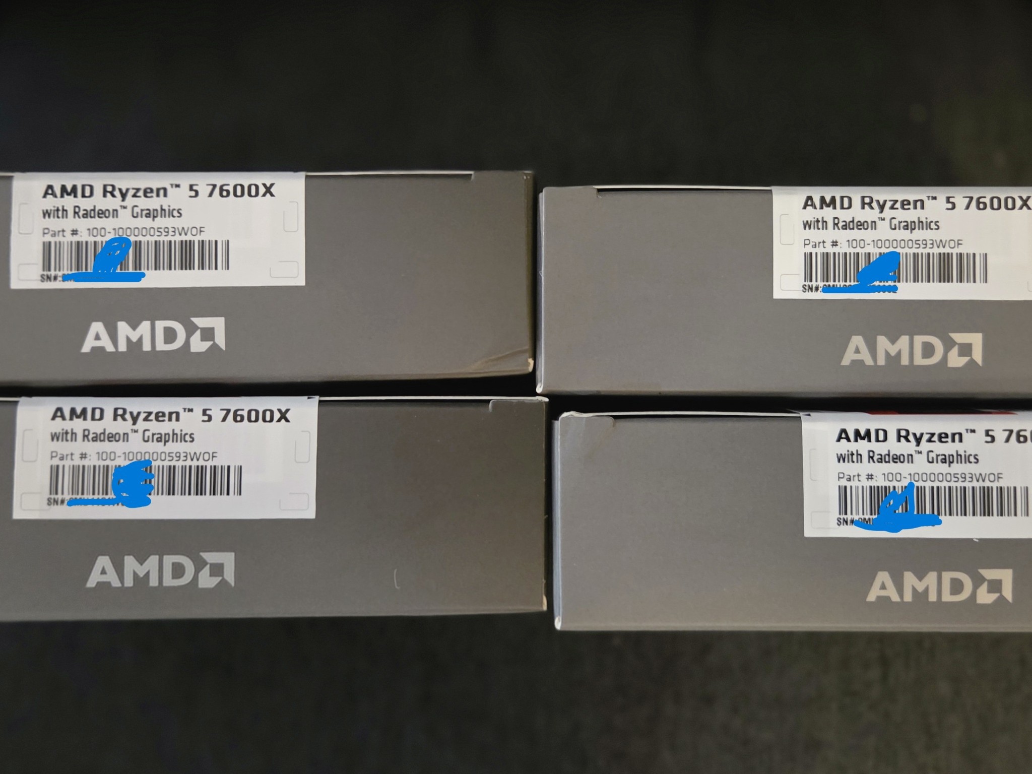 AMD Ryzen 5 7600X * NEW * 4 Available