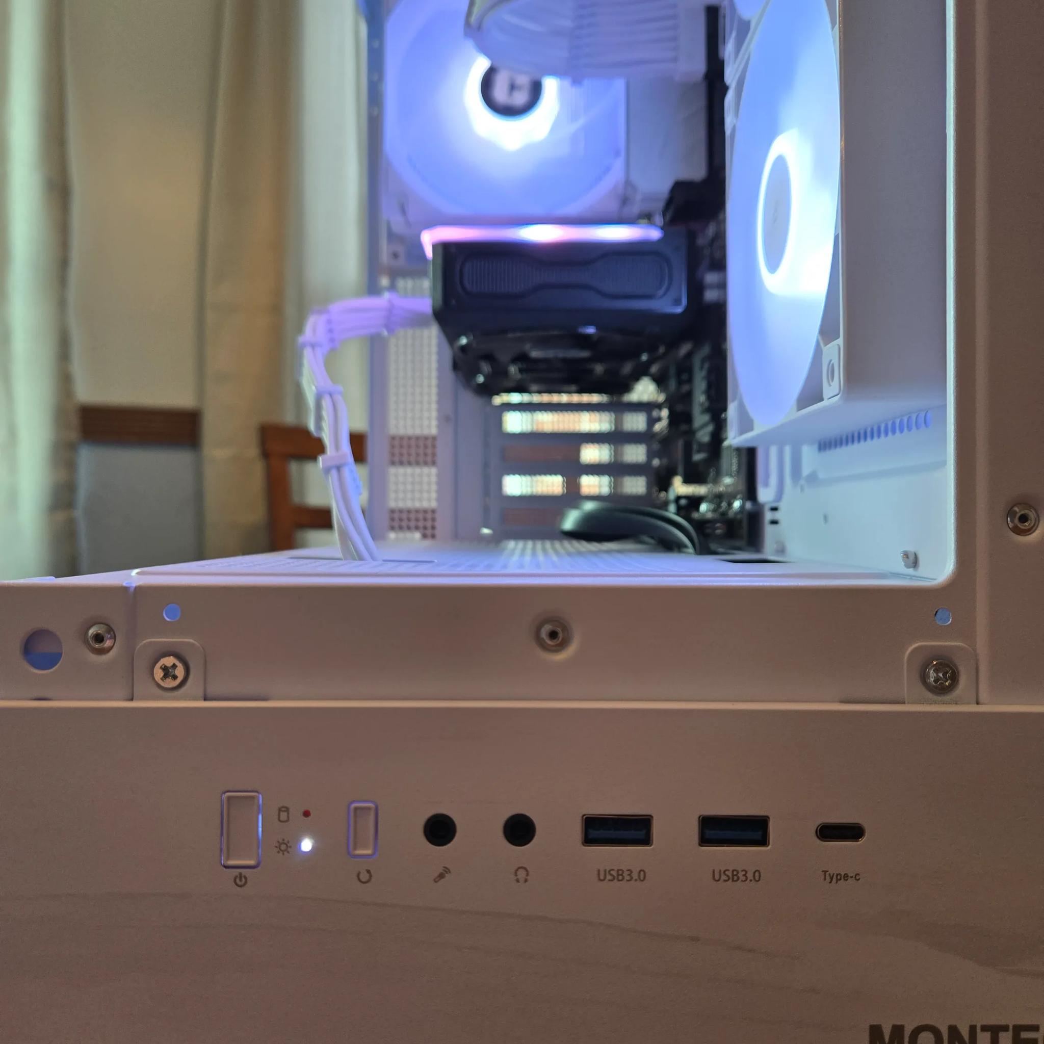 3060 TI RYZEN 5 WHITE GAMING PC