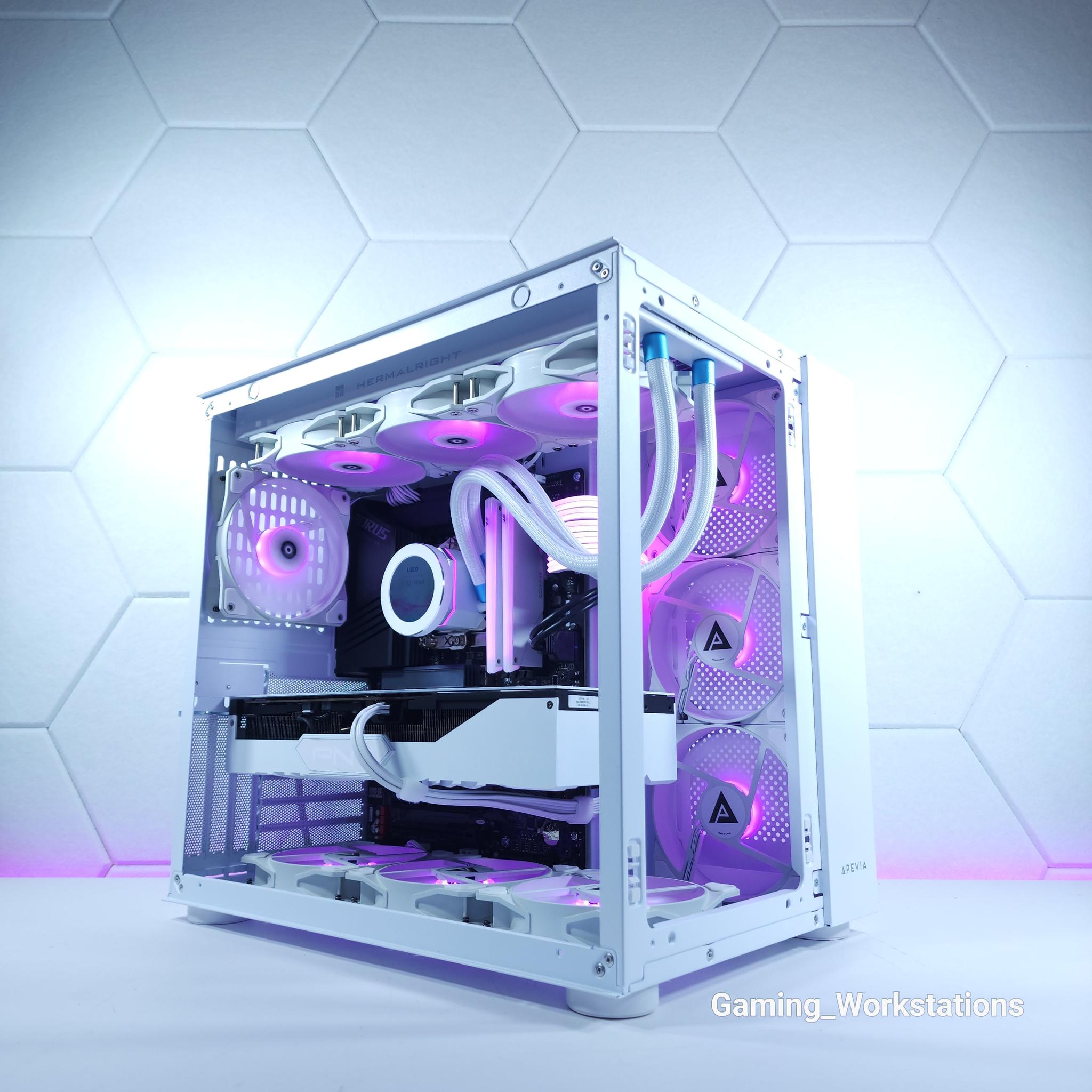 💜🤍RTX 4090 | i9 13900K | 32GB 6000MHz | 6TB NVMe + SSD*