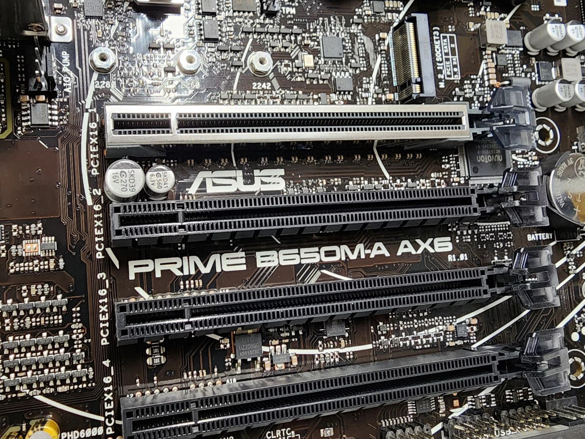 UPDATED BIOS ASUS PRIME B650M-A AX6 WIFI DDR5 AM5 MATX MOTHERBOARD