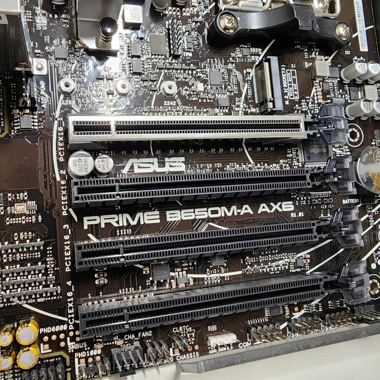 UPDATED BIOS ASUS PRIME B650M-A AX6 WIFI DDR5 AM5 MATX MOTHERBOARD
